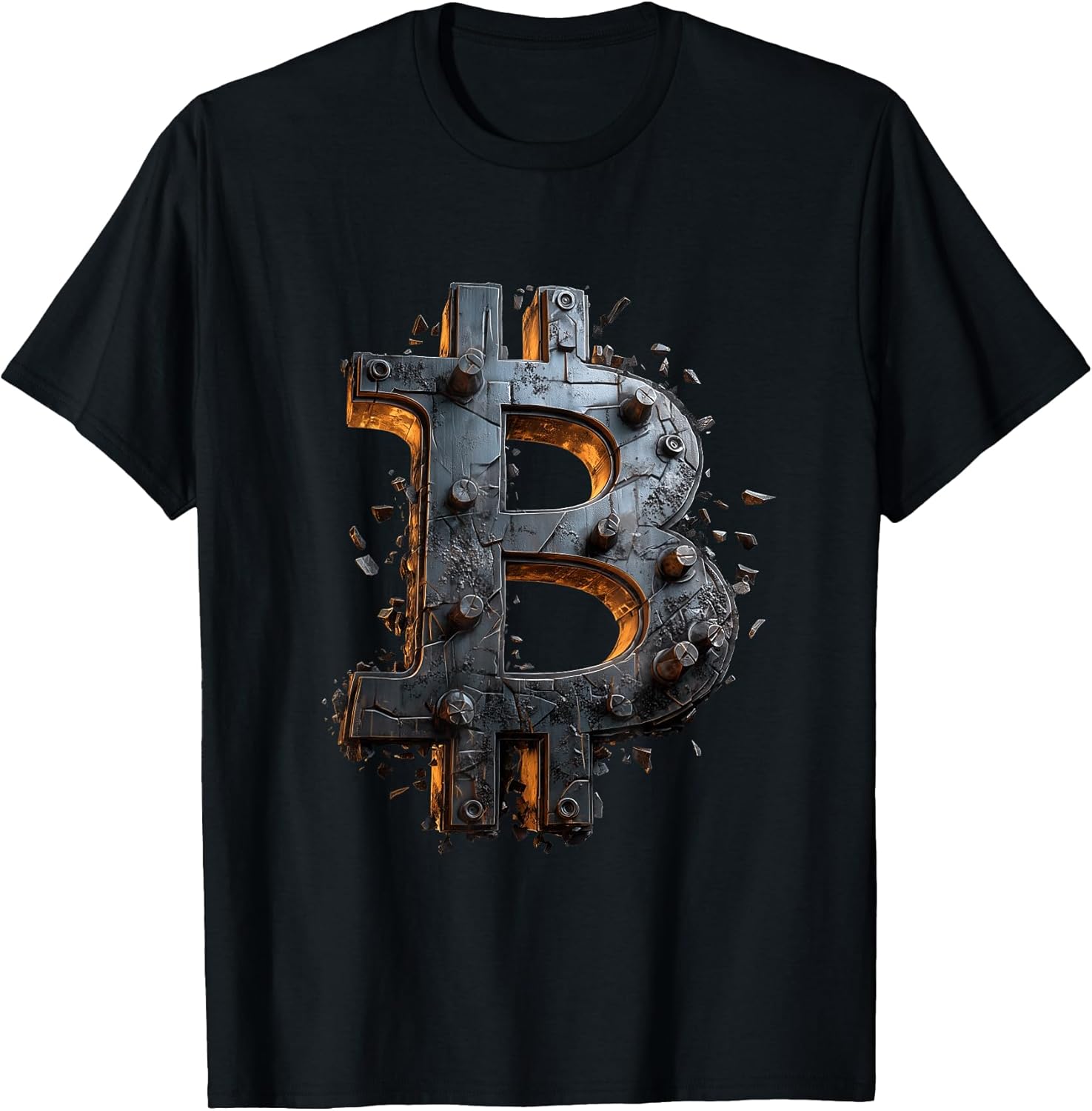 Bitcoin Merchandise Symbol and Crypto - Adult & Kids T-Shirts, Sweatshirts & Hoodies apparel design preview 1