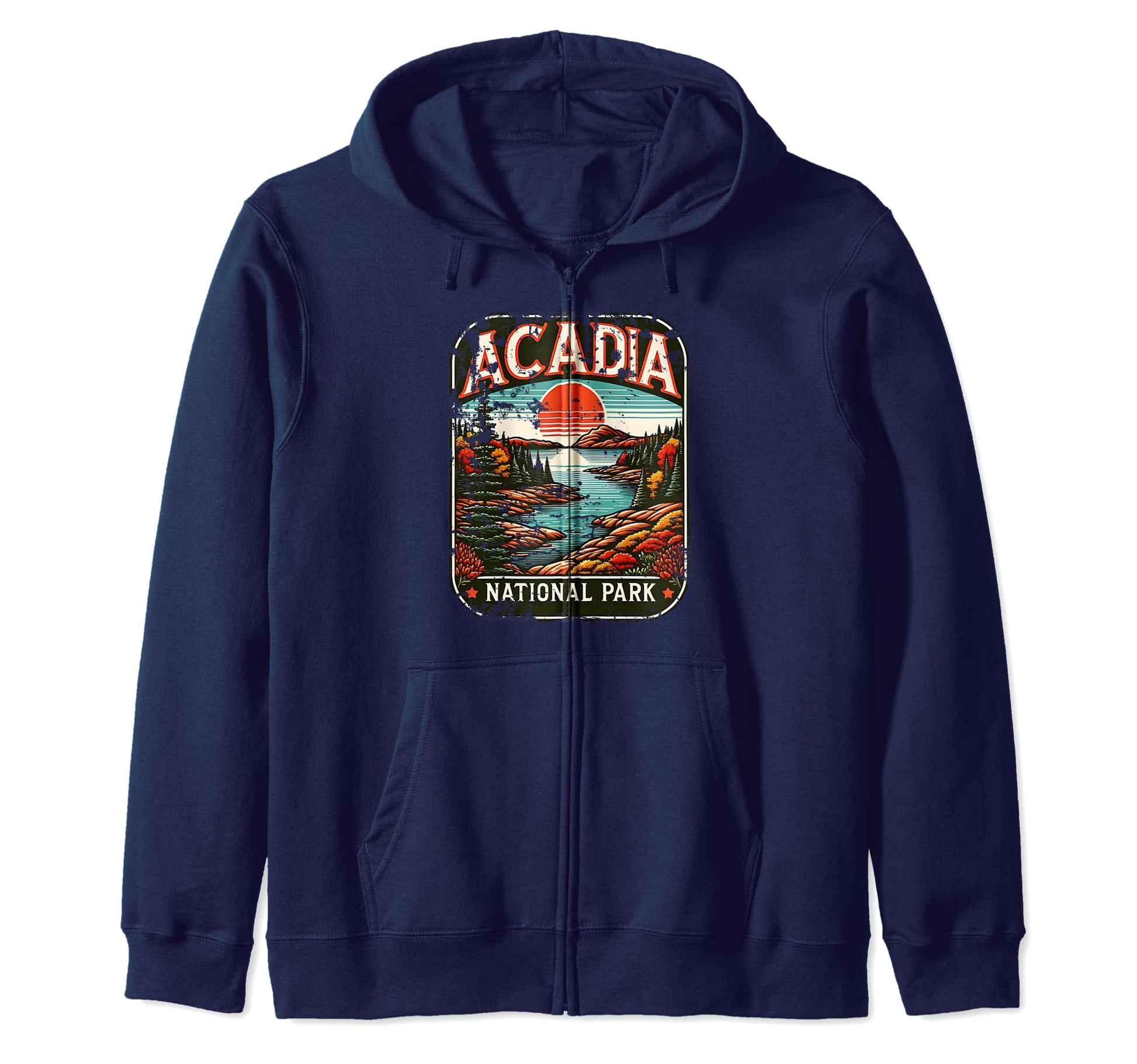 Acadia National Park Maine Usa Outdoor Sweatshirt - Graphic Print Unisex - T-Shirt, Sweatshirt, Hoodie