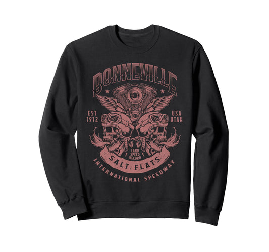 Bonneville Salt Flats Sweatshirt - Casual Everyday Wear Men Women - T-Shirt, Sweatshirt, Hoodie