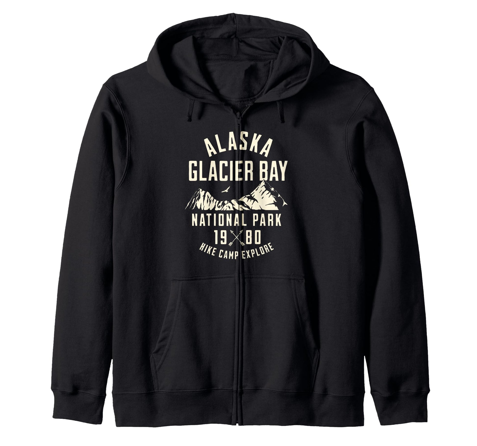 Glacier Bay National Park Alaska Usa T-Shirt - Casual Everyday Wear Unisex - T-Shirt, Sweatshirt, Hoodie