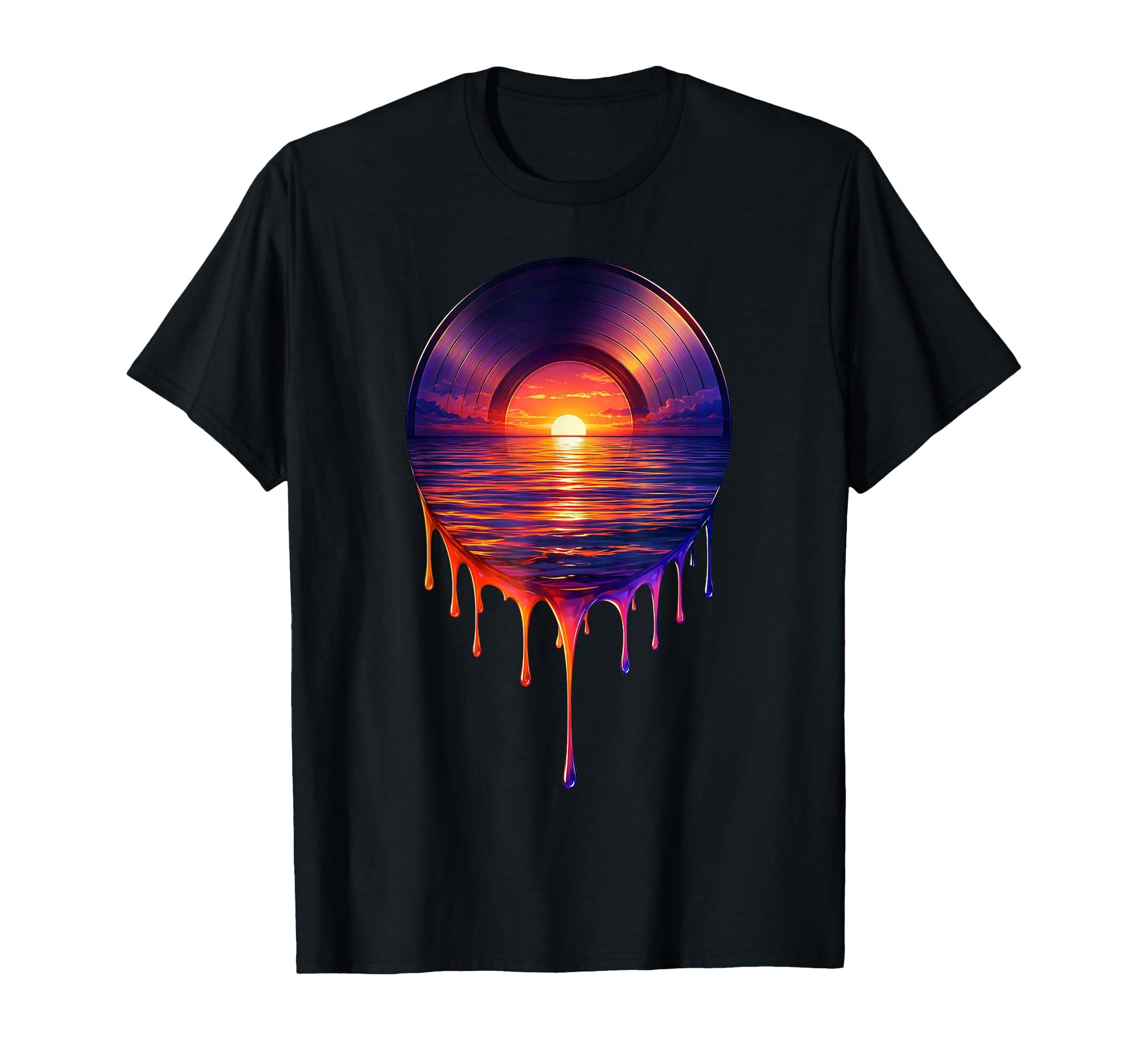 Vinyl Music Record Player T-Shirt - Streetwear Style for Adults - T-Shirt, Sweatshirt, Hoodie