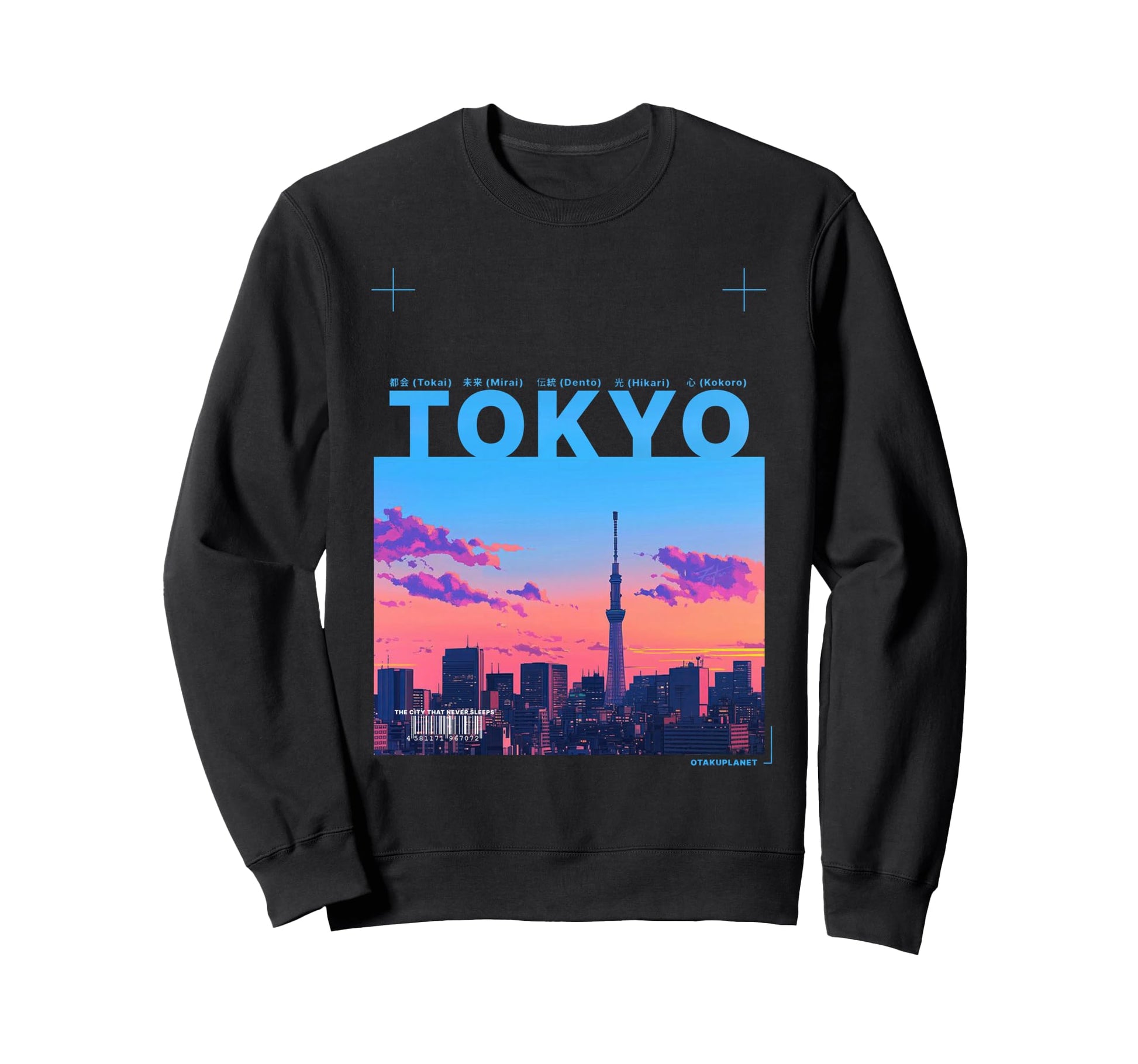 Tokyo Vibes Vaporwave Japan Sweatshirt - Streetwear Style Men Women - T-Shirt, Sweatshirt, Hoodie