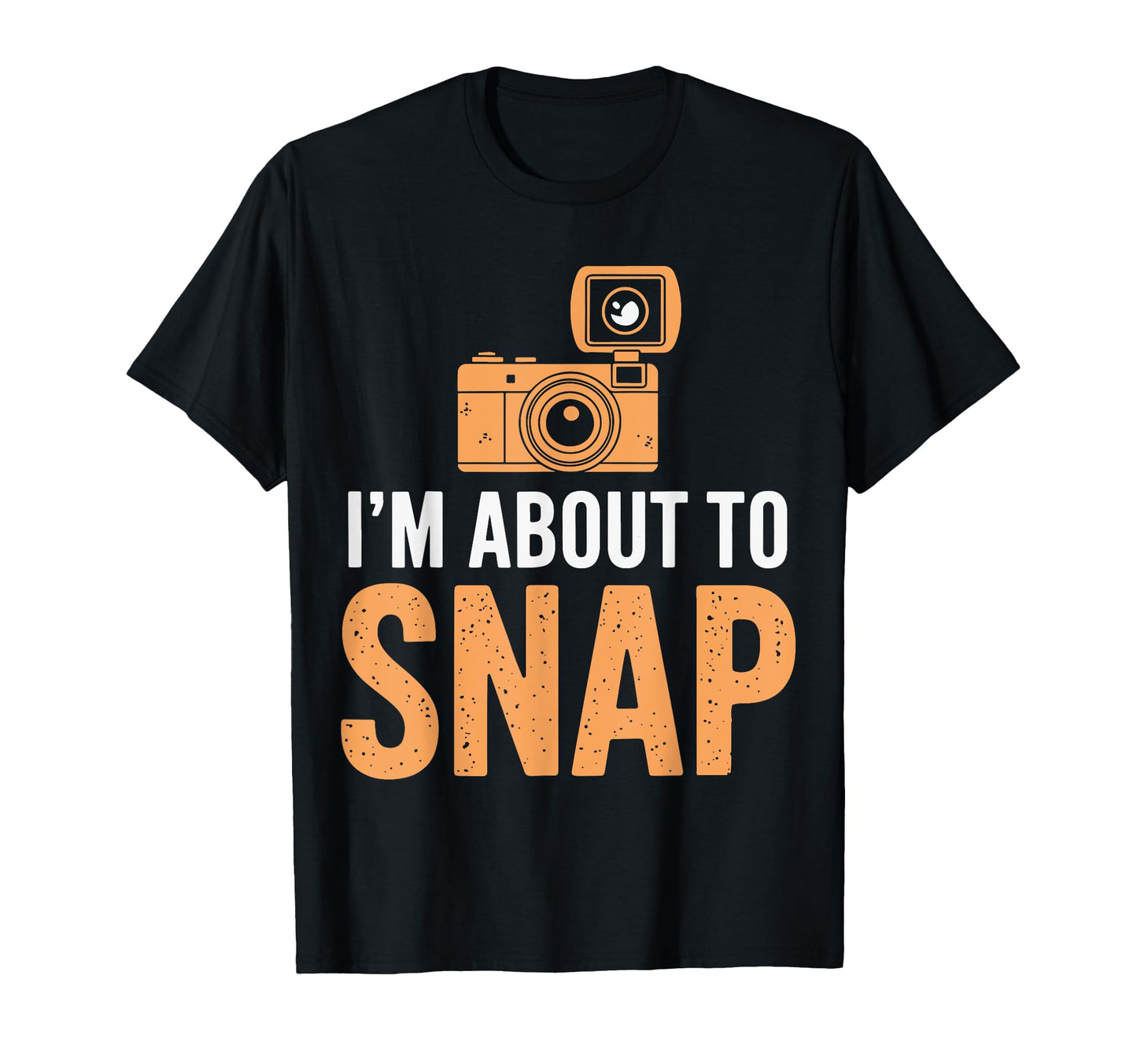 Camera Photographer T-Shirt - Custom Art Print Unisex - T-Shirt, Sweatshirt, Hoodie