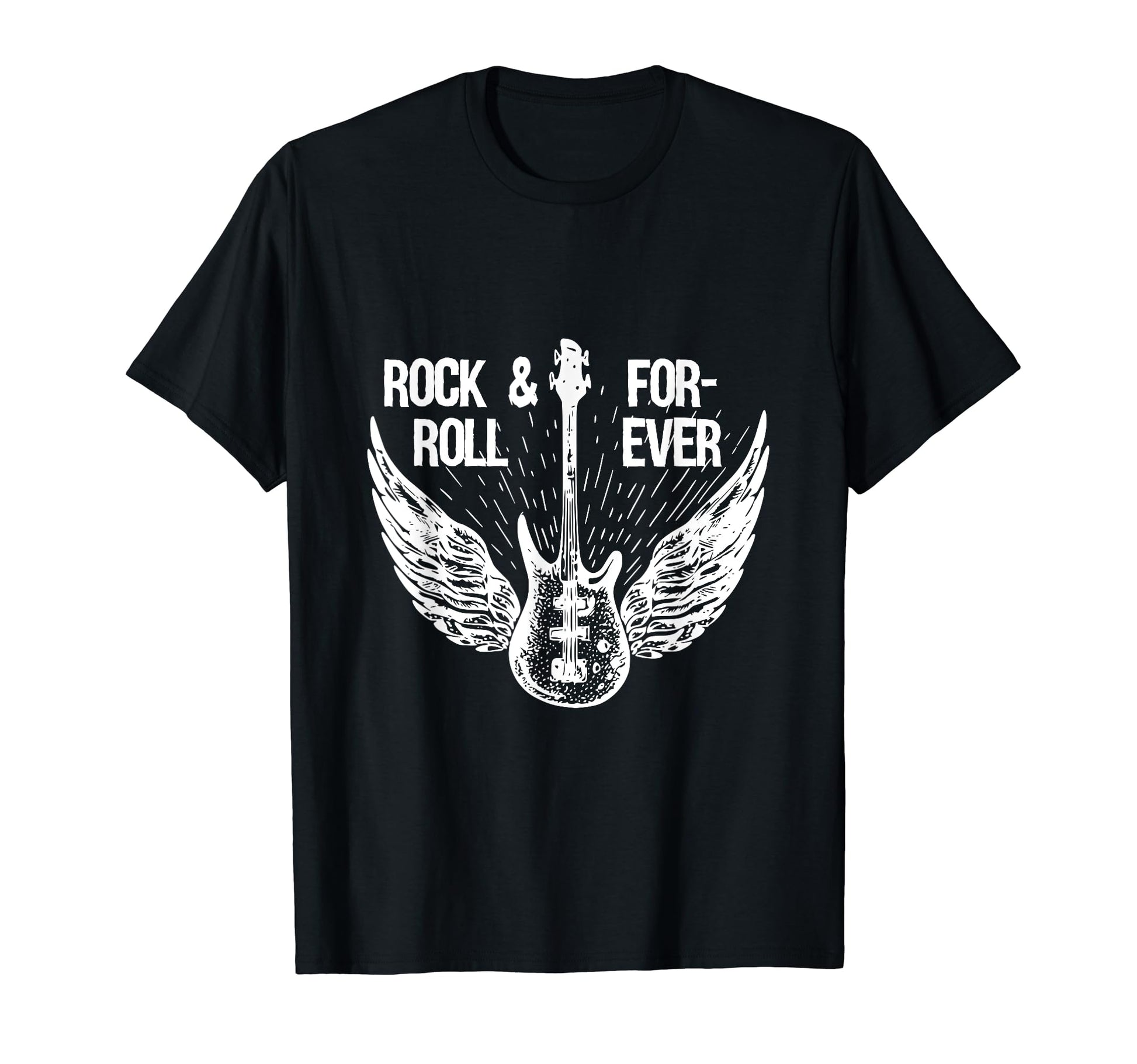Strumming Soul Rock Roll Guitar T-Shirt - Fun Novelty Design for Adults - T-Shirt, Sweatshirt, Hoodie