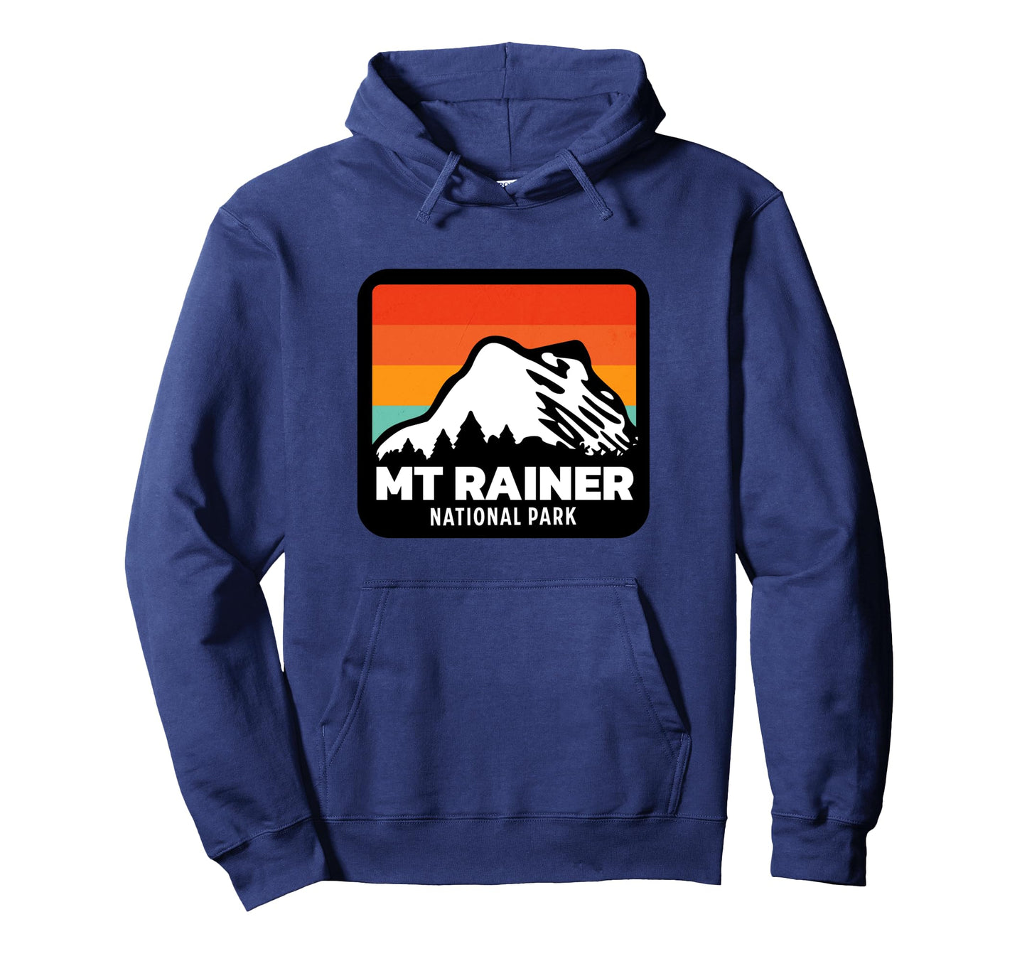 Mount Rainer National Park Washington Hoodie - Casual Everyday Wear Unisex - T-Shirt, Sweatshirt, Hoodie