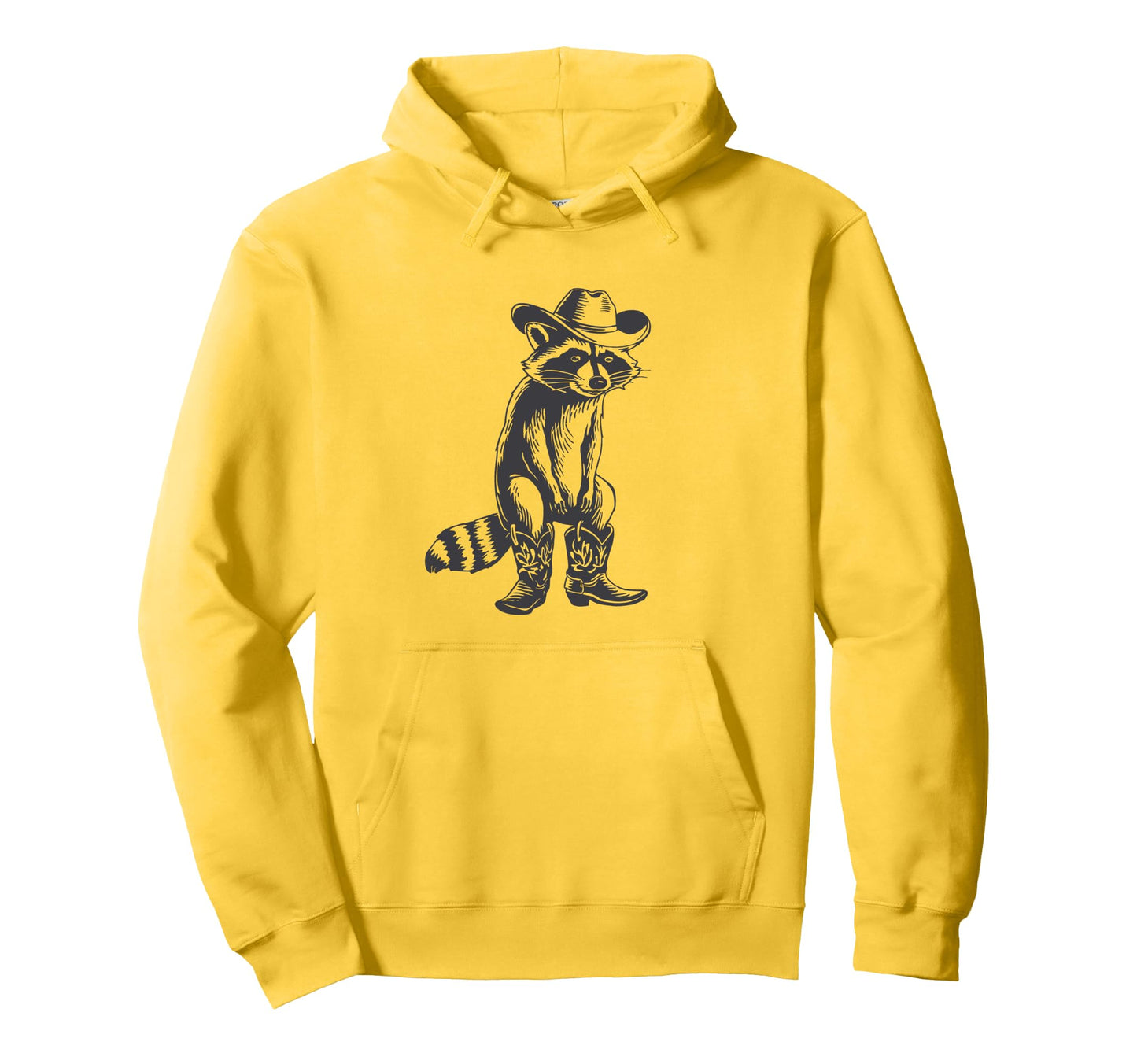 Funny Team Trash Street Cat Cowboy Hoodie - Aesthetic Graphic Men Women - T-Shirt, Sweatshirt, Hoodie
