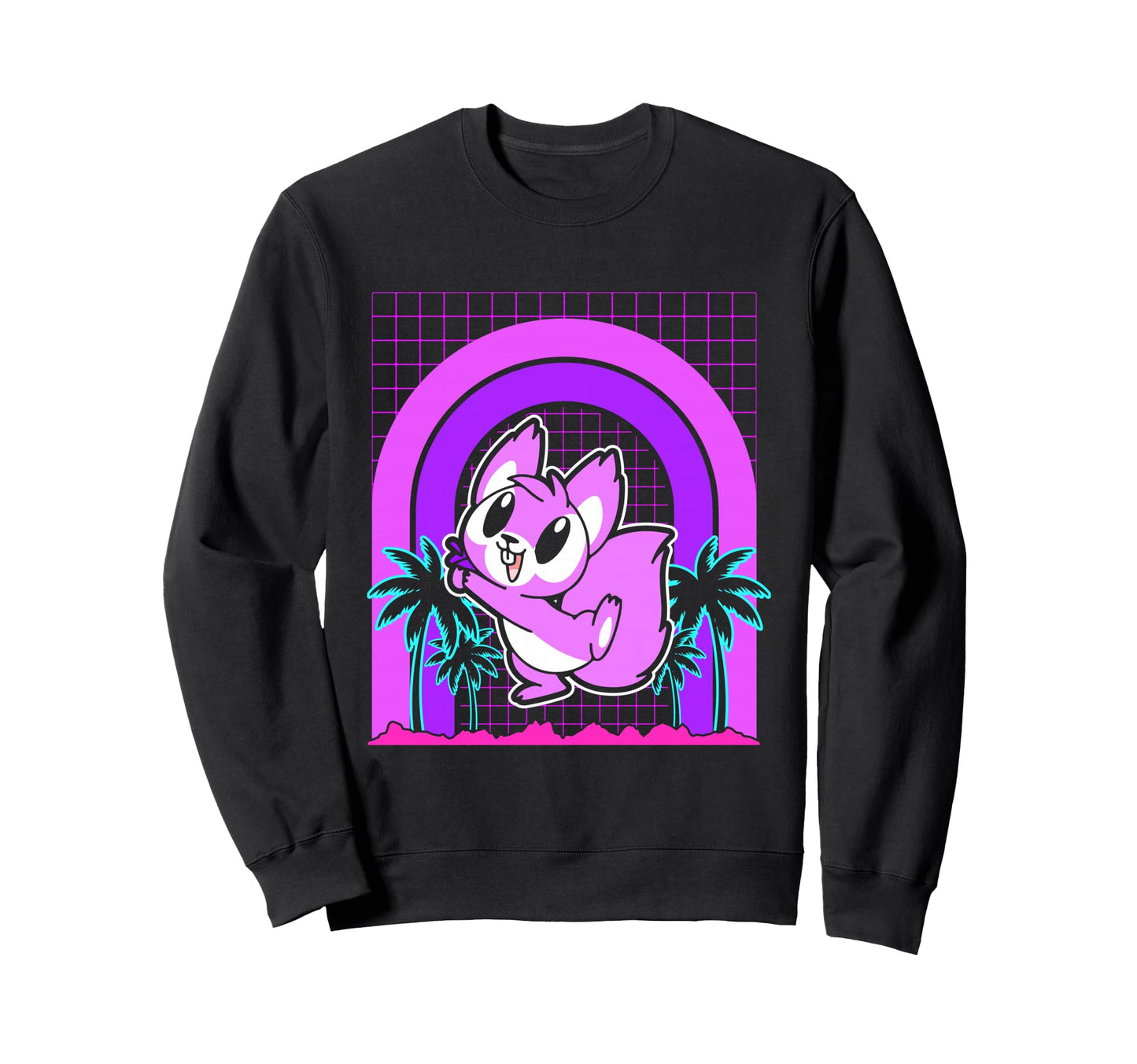 Aesthetic Vaporwave Outfits Sweatshirt - Novelty Apparel Men Women - T-Shirt, Sweatshirt, Hoodie