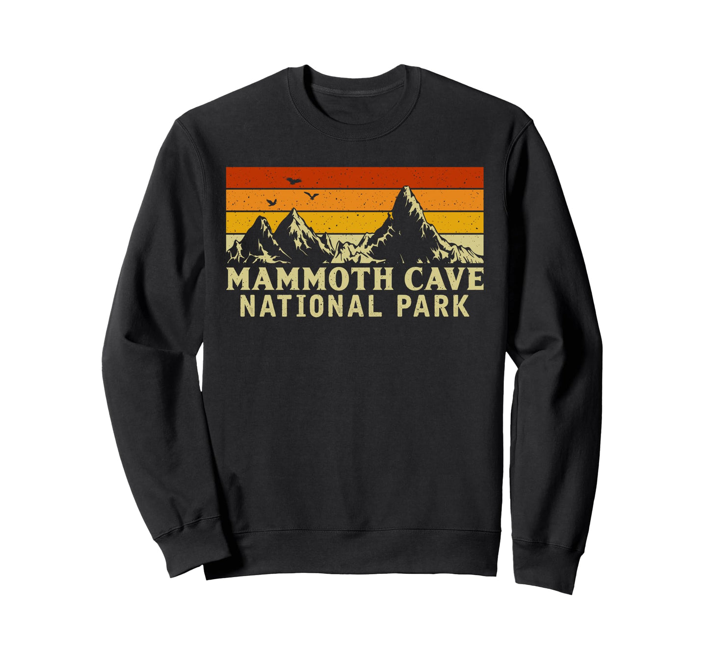 Mountain Graphics Mammoth Cave Sweatshirt - Fun Novelty Design for Adults - T-Shirt, Sweatshirt, Hoodie