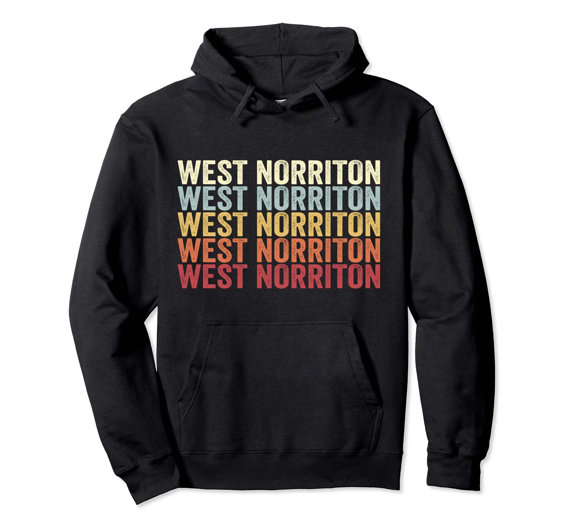West Norriton Pennsylvania West Hoodie - Aesthetic Graphic Men Women - T-Shirt, Sweatshirt, Hoodie