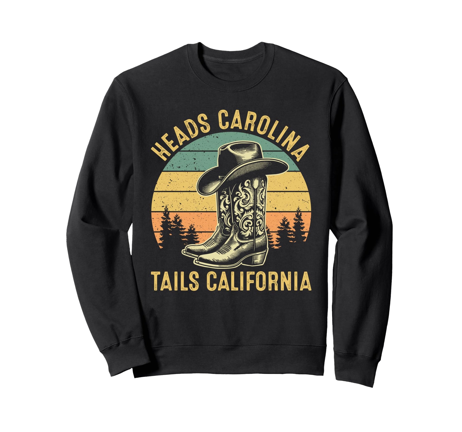 Heads Carolina Tail Sweatshirt - Casual Everyday Wear for Adults - T-Shirt, Sweatshirt, Hoodie