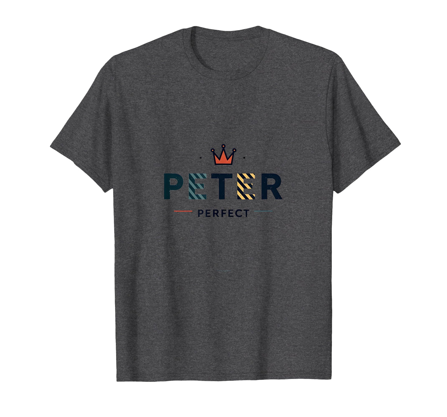 Peter Peter Royal Crown Typography T-Shirt - Aesthetic Graphic for Adults - T-Shirt, Sweatshirt, Hoodie