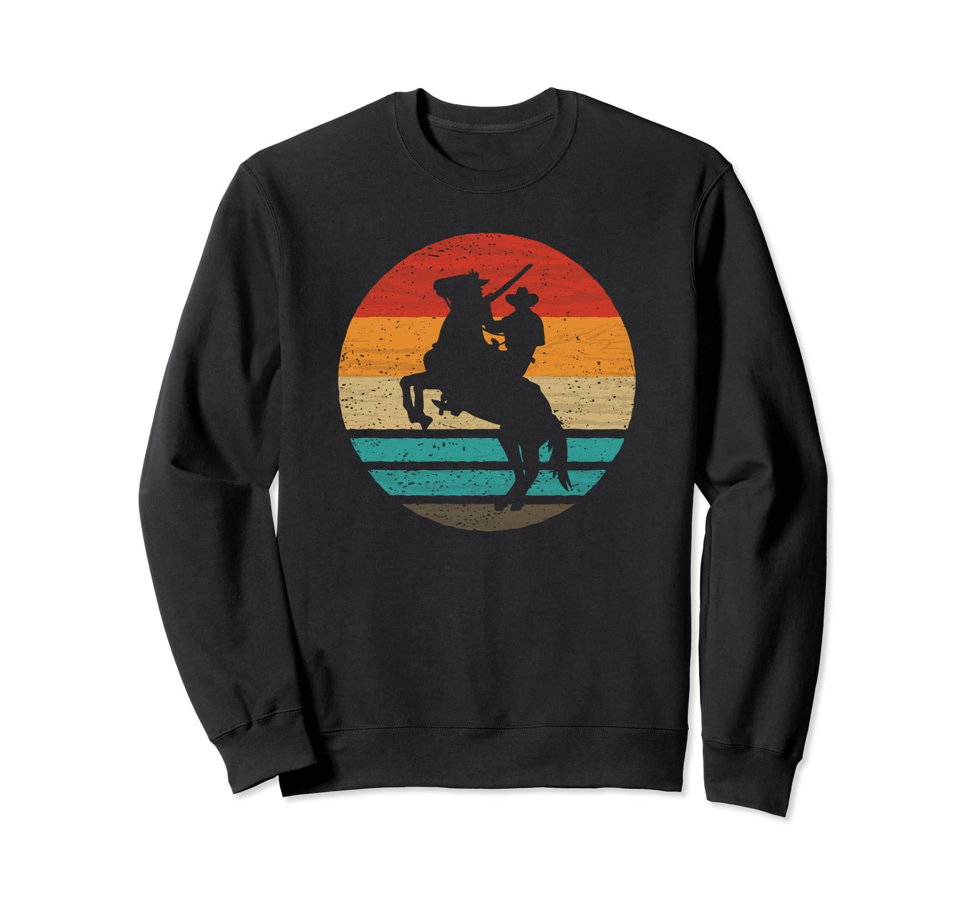 Cowboy Horse Pesade Sweatshirt - Graphic Print for Adults - T-Shirt, Sweatshirt, Hoodie