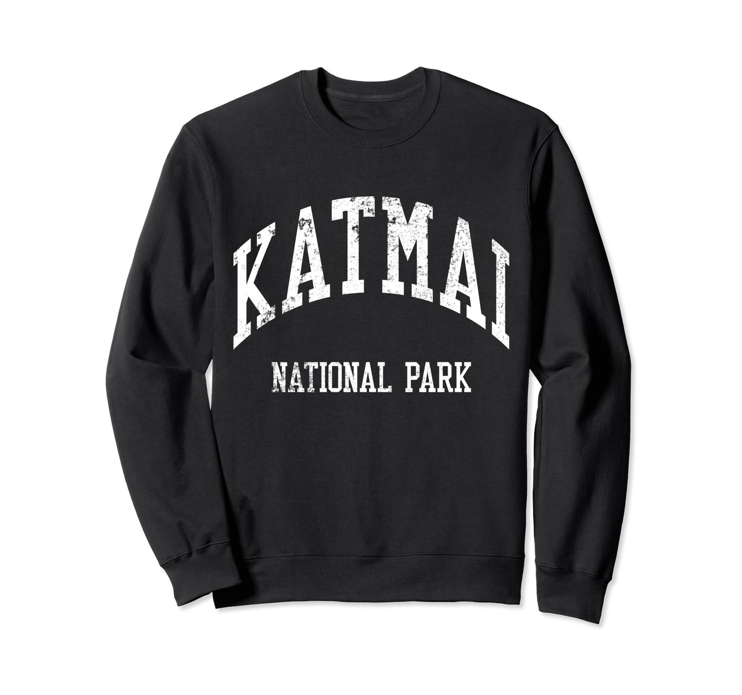 Katmai National Park 70S College Sweatshirt - Streetwear Style Men Women - T-Shirt, Sweatshirt, Hoodie