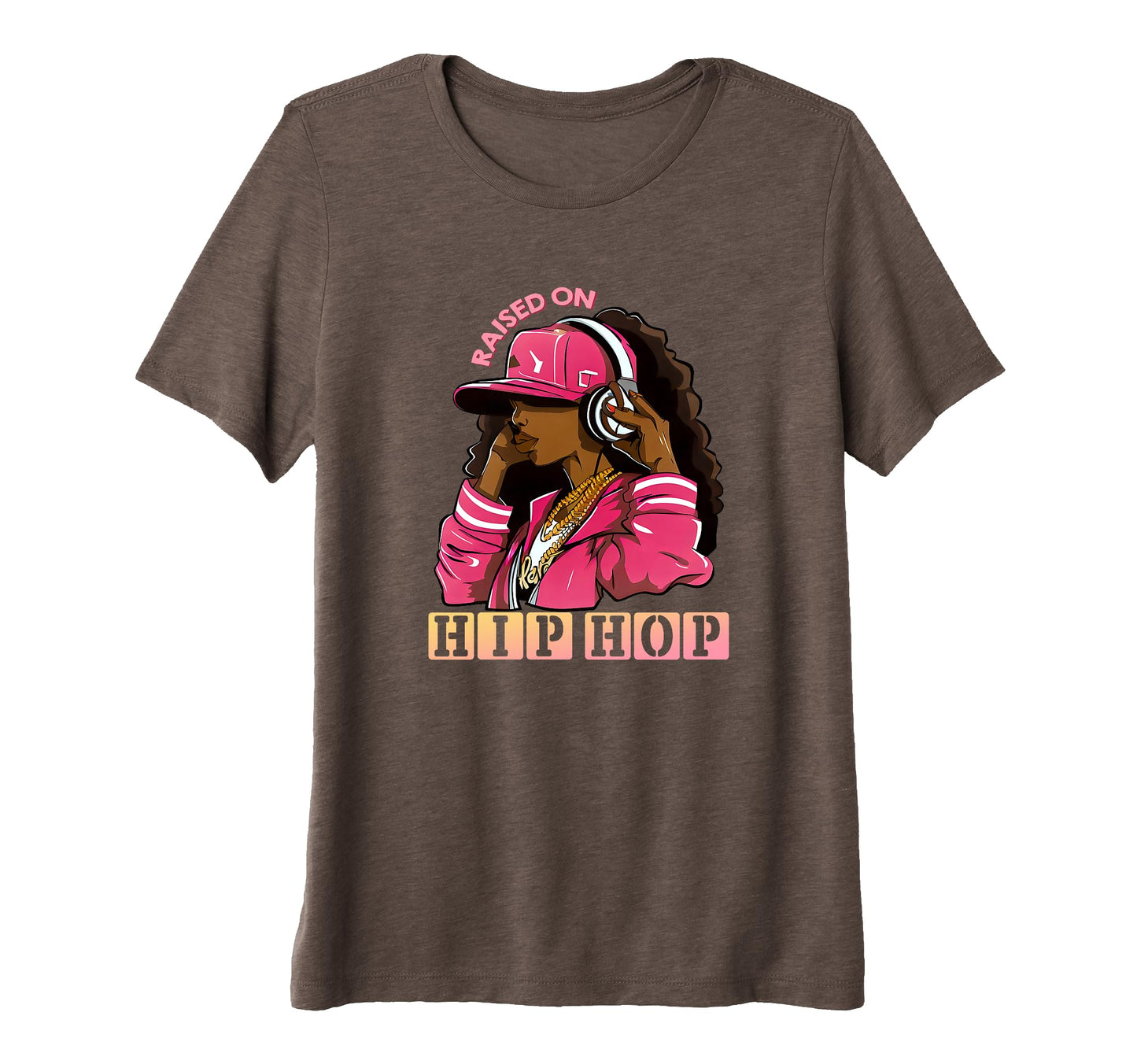 Womens Raised Hip Hop Old School Hip T-Shirt - Streetwear Style Men Women - T-Shirt, Sweatshirt, Hoodie