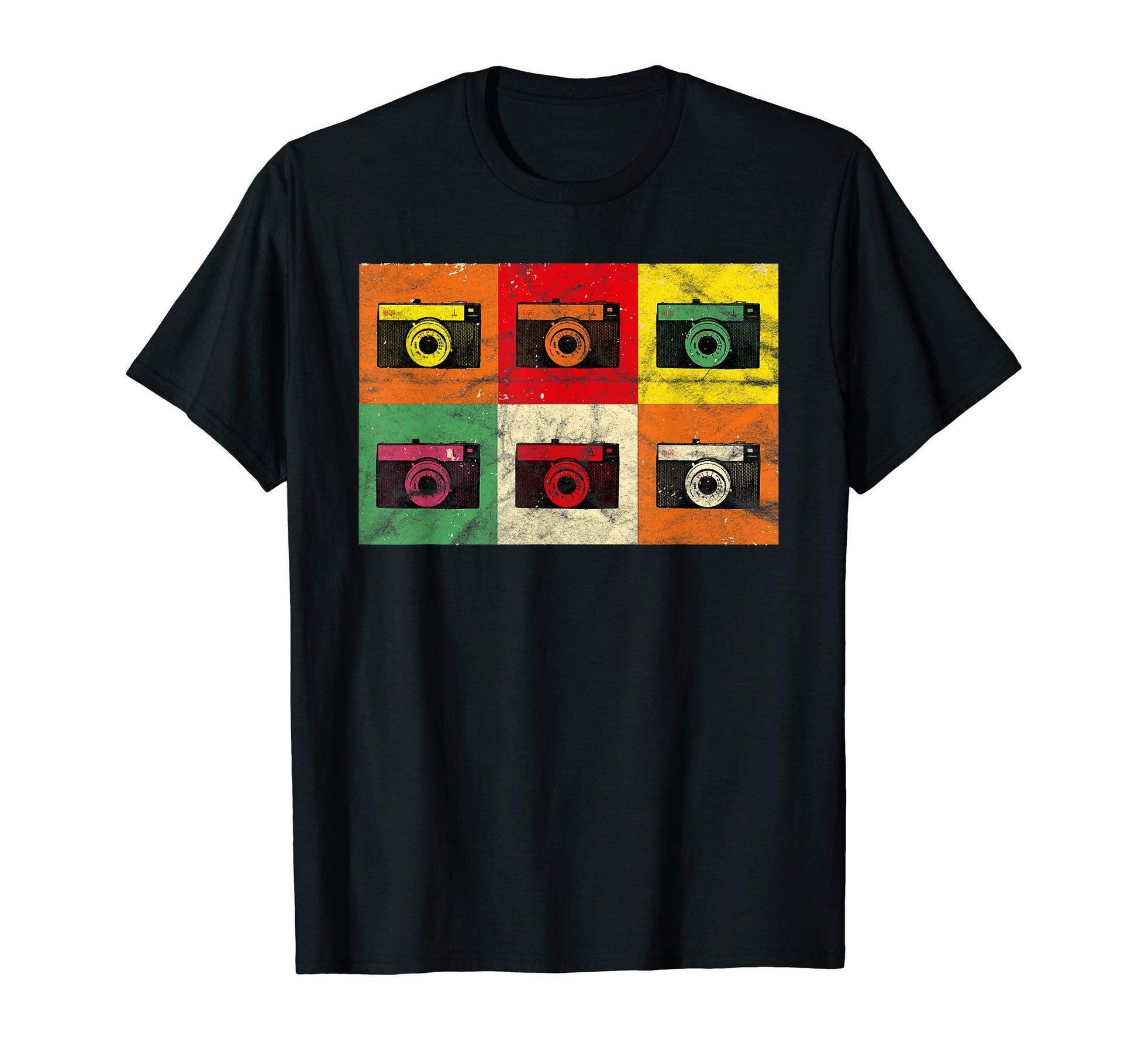 Photographer Slr Analog Camera Lens T-Shirt - Fun Novelty Design Men Women - T-Shirt, Sweatshirt, Hoodie