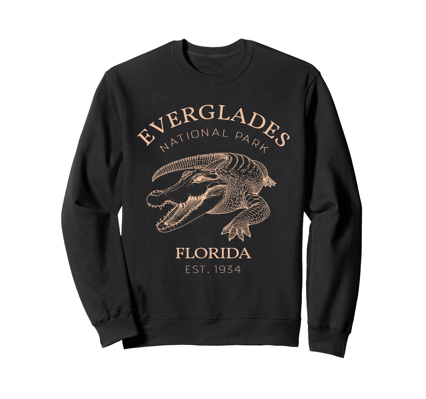 Everglades National Park Alligators Sweatshirt - Trendy Graphic for Adults - T-Shirt, Sweatshirt, Hoodie
