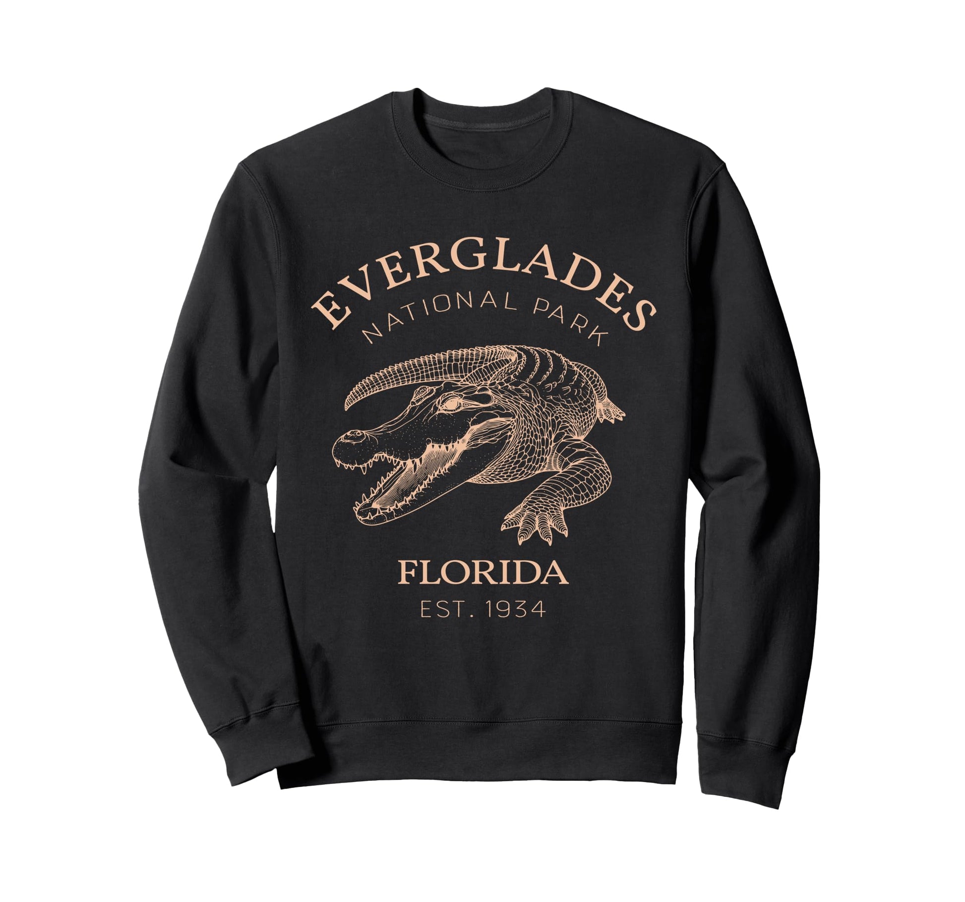 Everglades National Park Alligators Sweatshirt - Trendy Graphic for Adults - T-Shirt, Sweatshirt, Hoodie