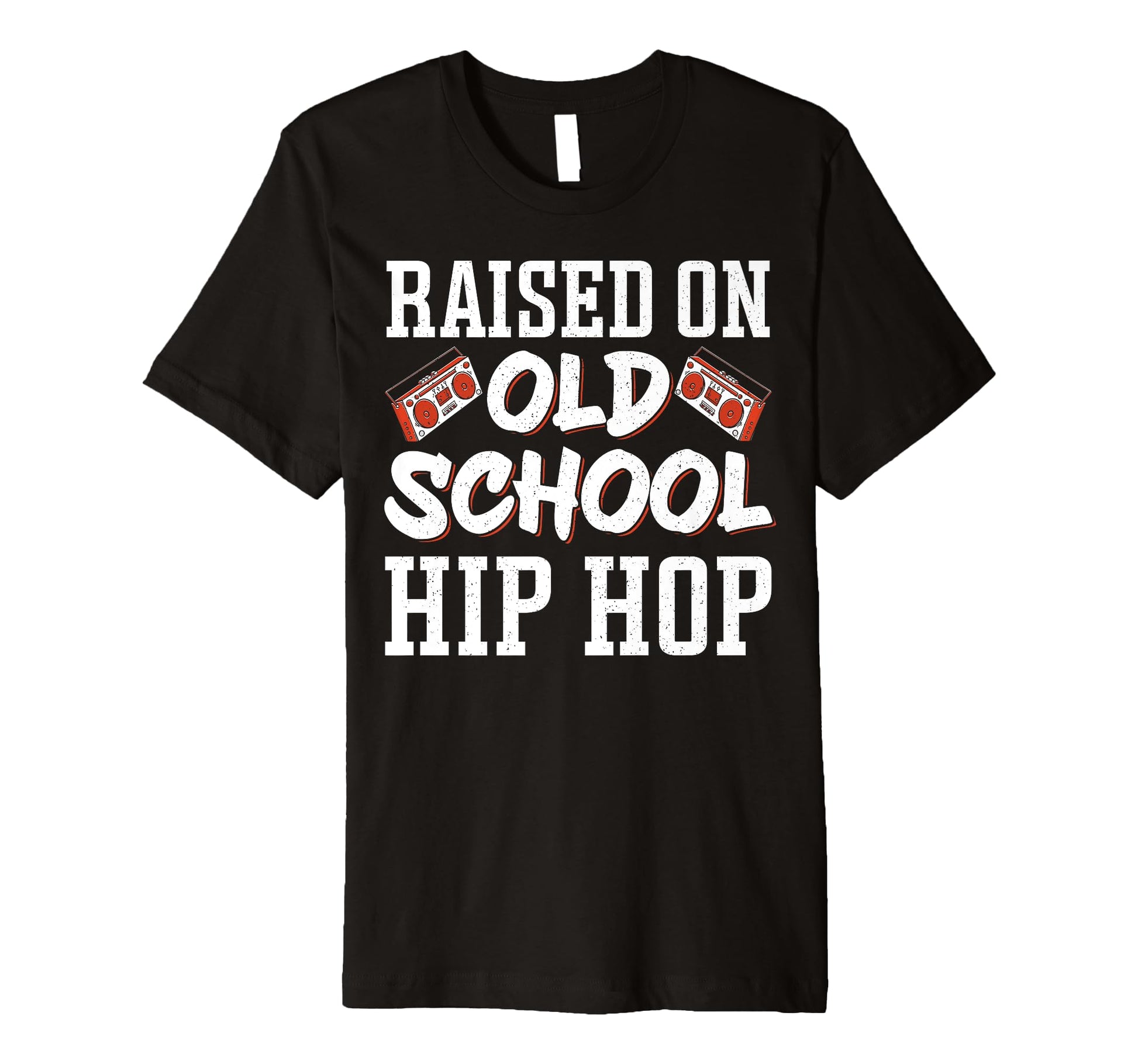 Raised Old School Hip Hop T-Shirt - Trendy Graphic for Adults - T-Shirt, Sweatshirt, Hoodie