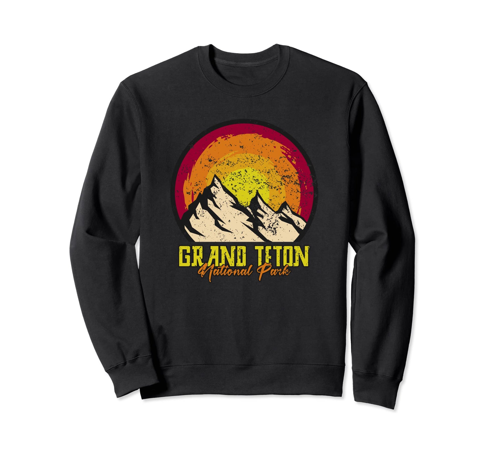 Grand Teton National Park Vacation Sweatshirt - Minimalist Print Men Women - T-Shirt, Sweatshirt, Hoodie