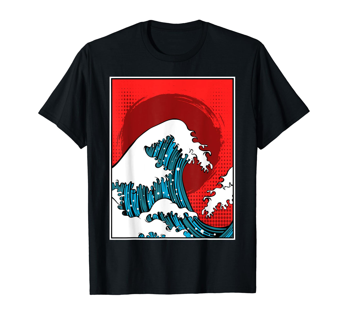 Great Wave Off Kanagawa Japanese T-Shirt - Streetwear Style Men Women - T-Shirt, Sweatshirt, Hoodie