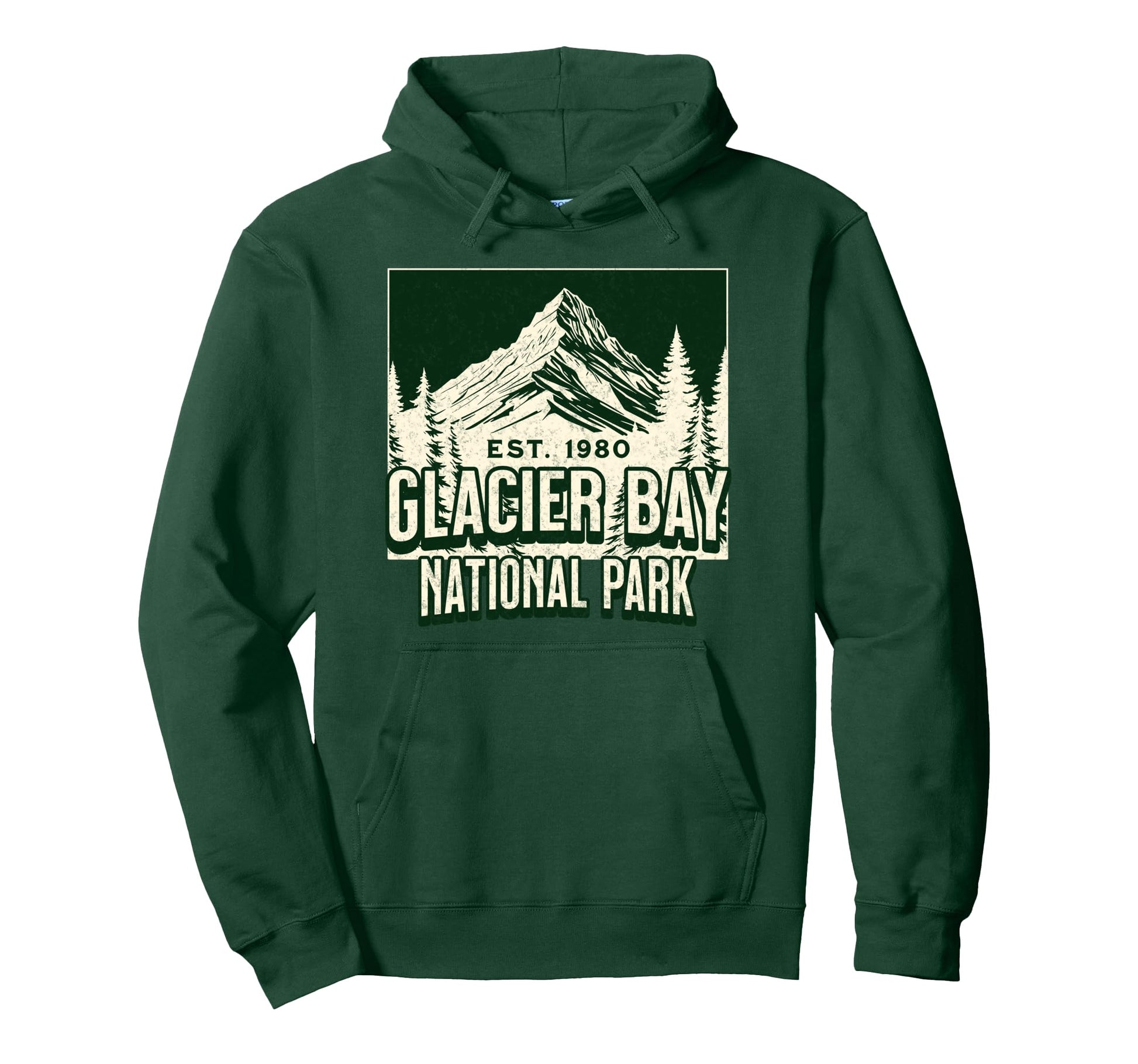 Glacier Bay National Park Alaska Sweatshirt - Novelty Apparel for Adults - T-Shirt, Sweatshirt, Hoodie