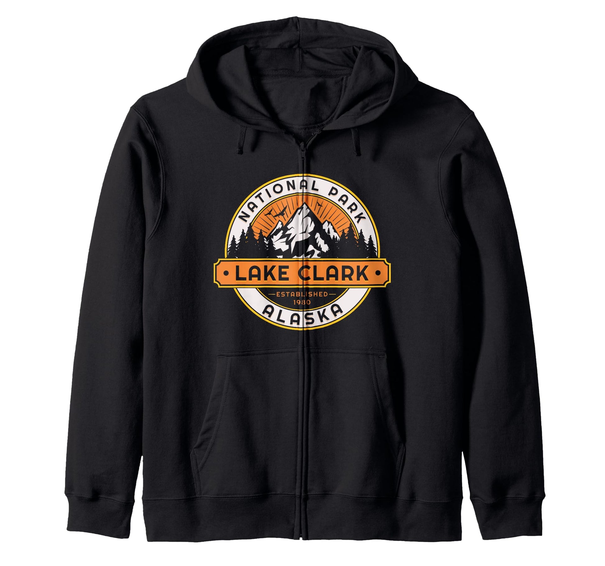 Lake Clark National Park Alaska Usa T-Shirt - Custom Art Print Men Women - T-Shirt, Sweatshirt, Hoodie