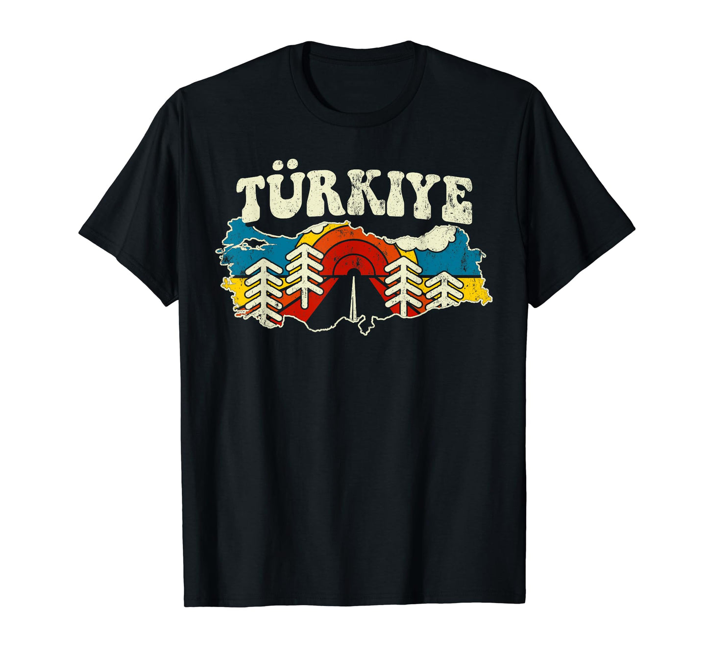Turkey Turkish T Rkiye Country T-Shirt - Custom Art Print Men Women - T-Shirt, Sweatshirt, Hoodie