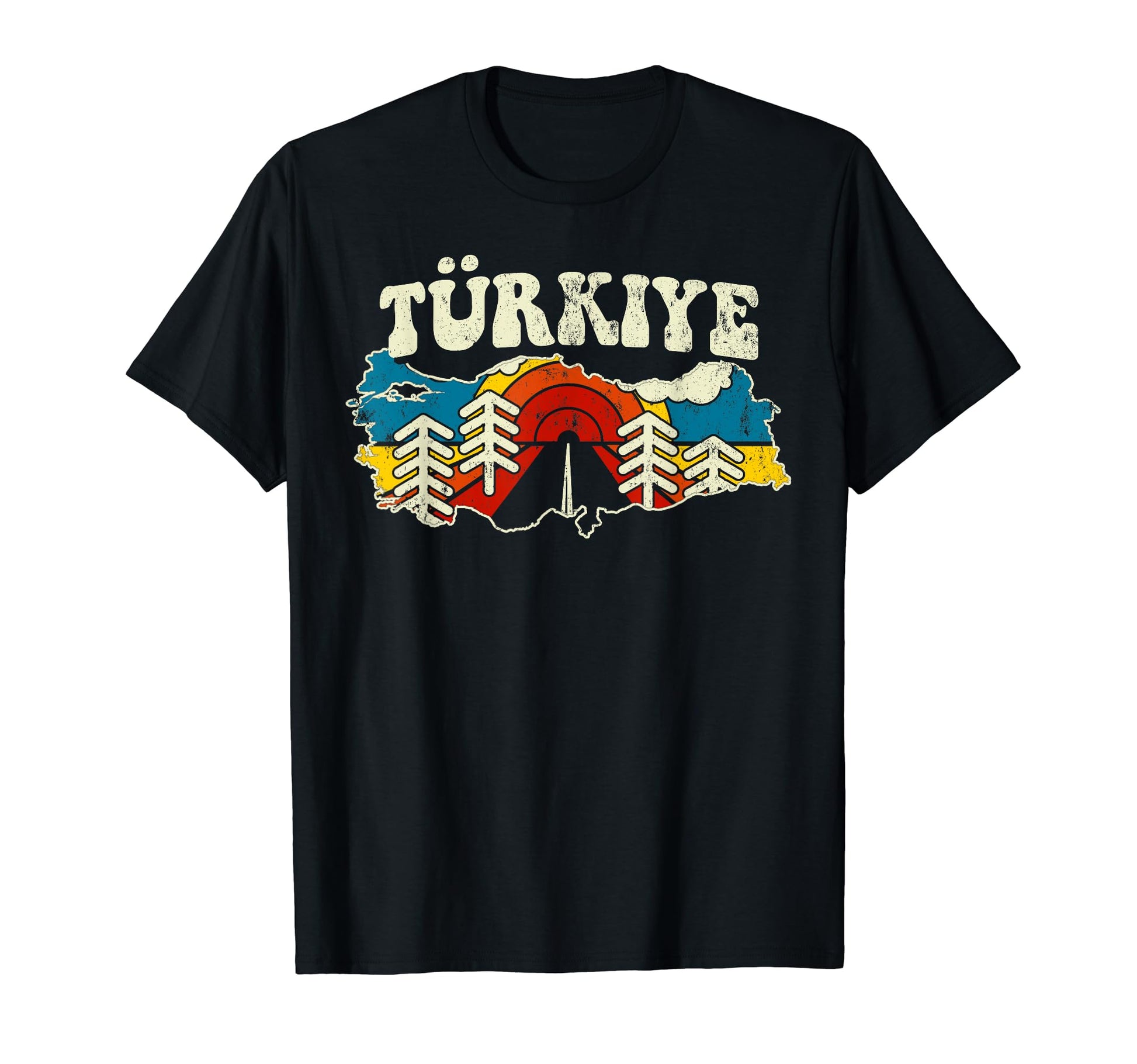 Turkey Turkish T Rkiye Country T-Shirt - Custom Art Print Men Women - T-Shirt, Sweatshirt, Hoodie