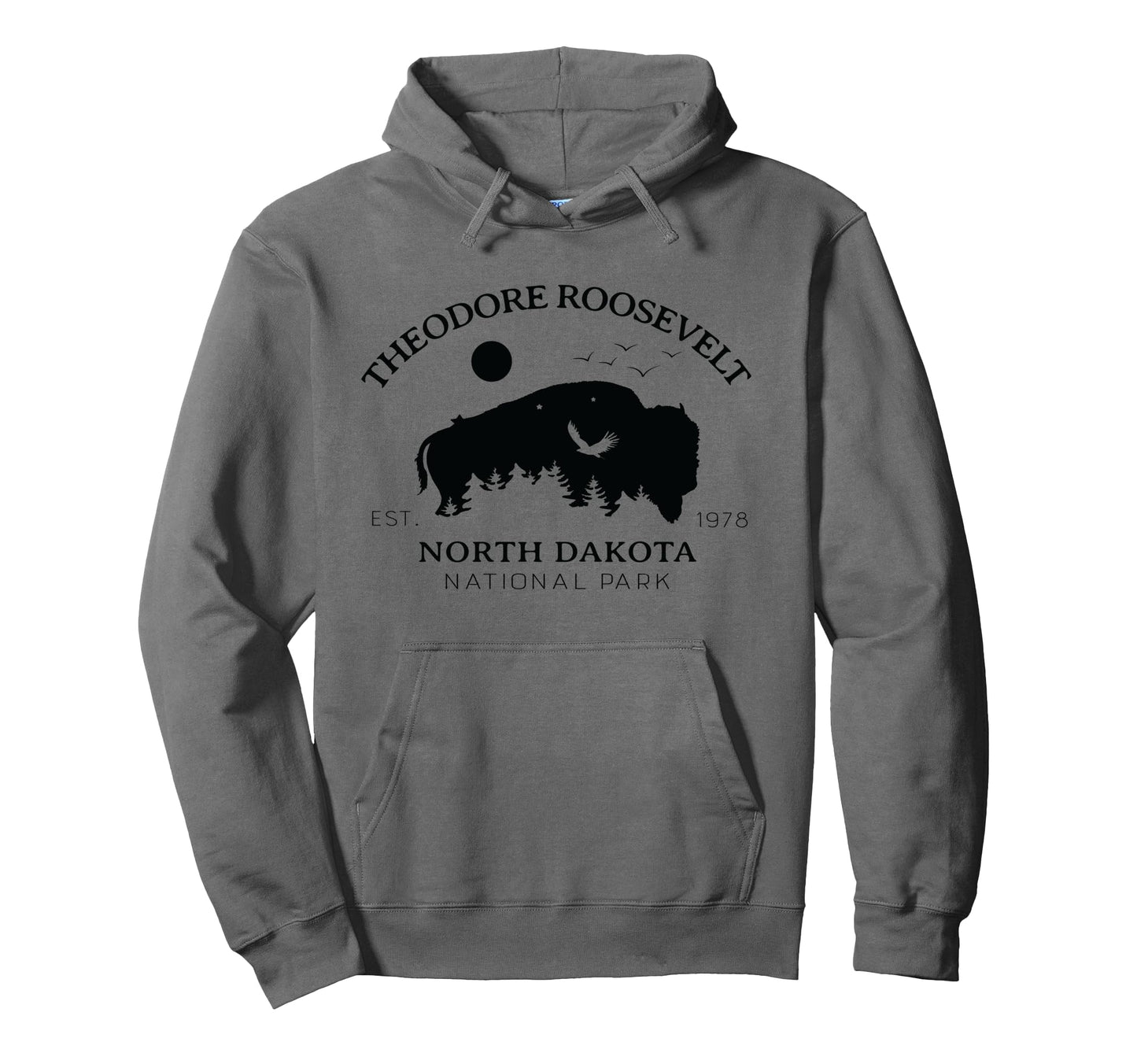 Us Theodore Roosevelt National Park Hoodie - Casual Everyday Wear Unisex - T-Shirt, Sweatshirt, Hoodie