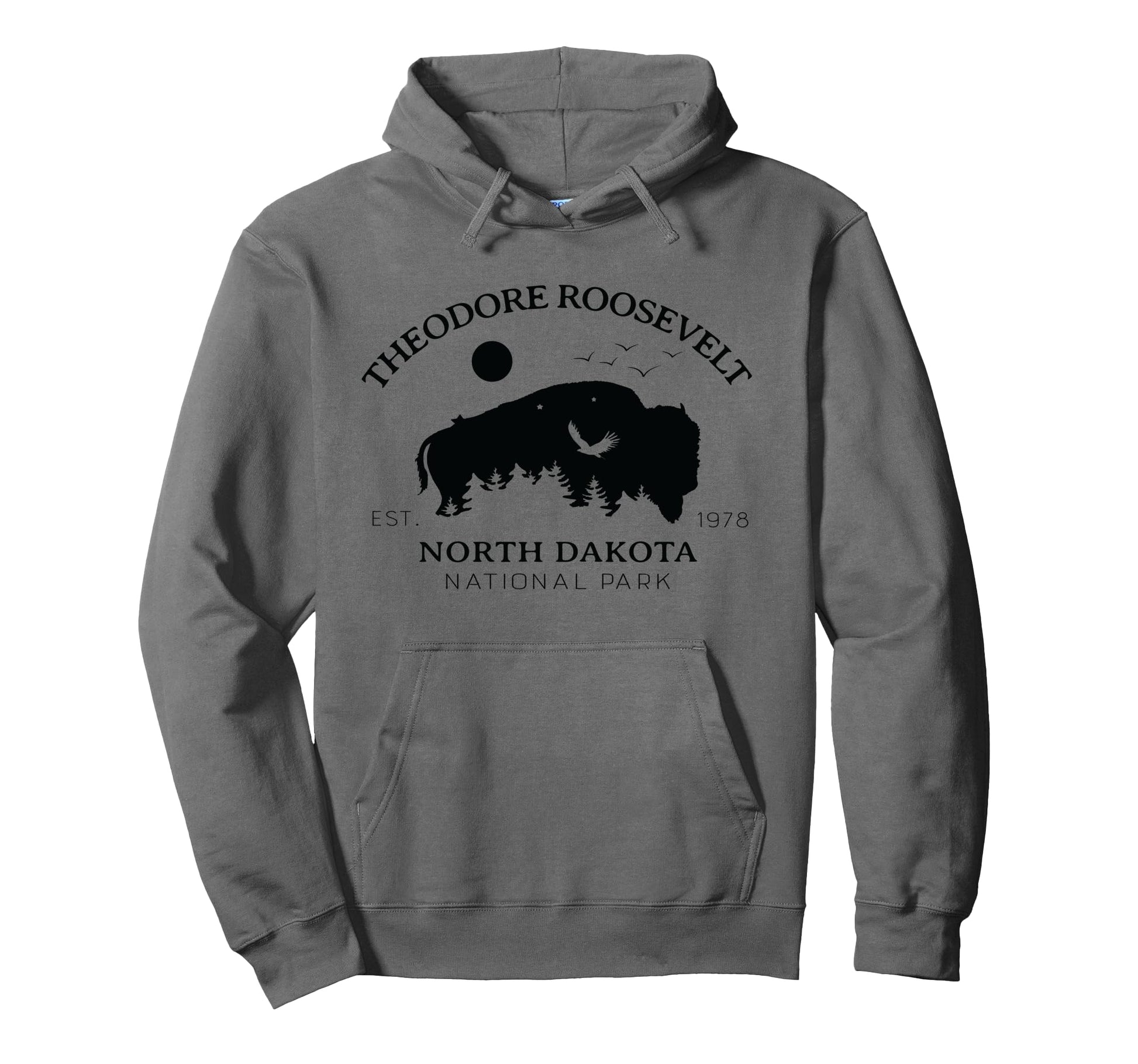 Us Theodore Roosevelt National Park Hoodie - Casual Everyday Wear Unisex - T-Shirt, Sweatshirt, Hoodie