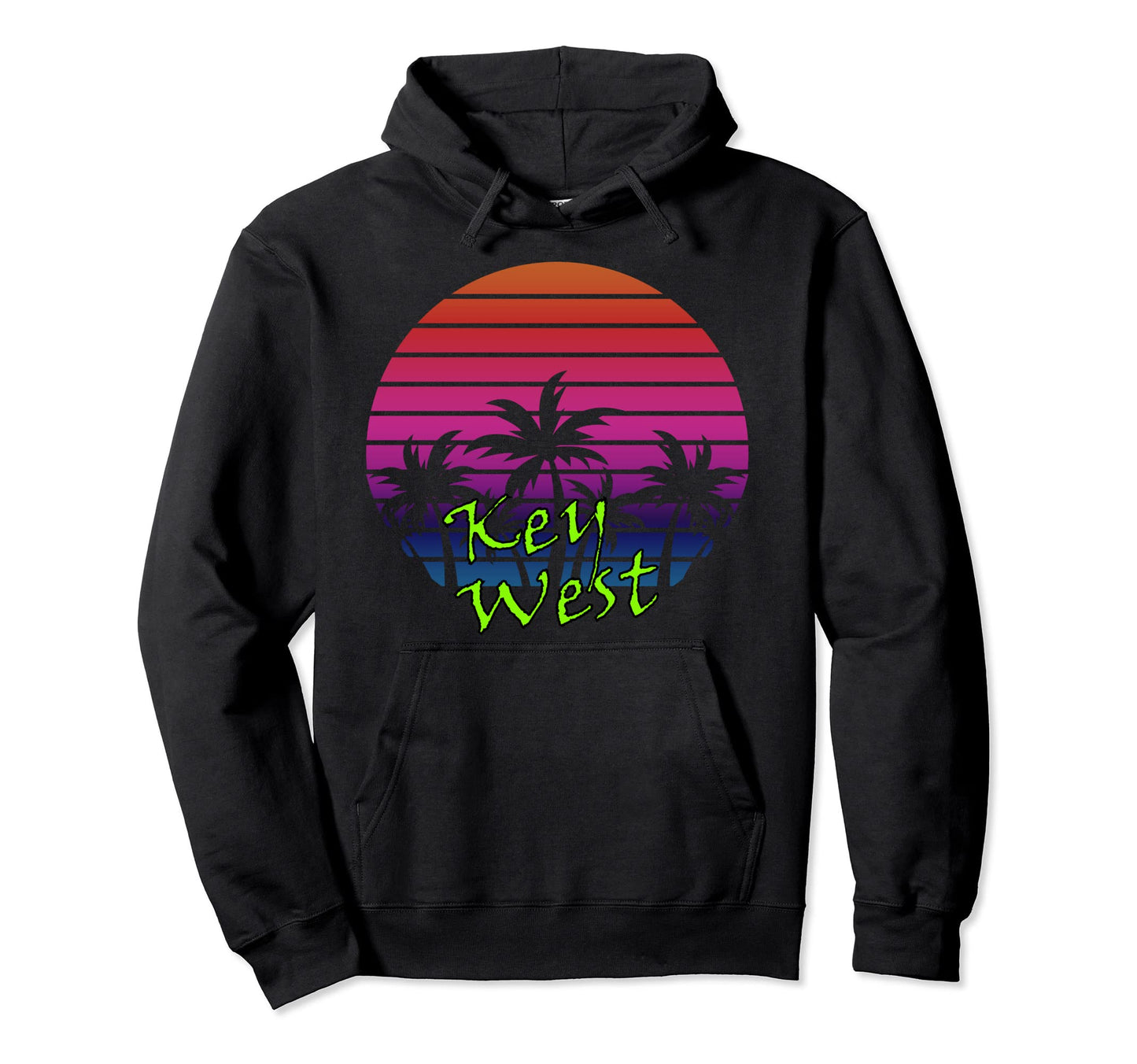 Key West Sunset Hoodie - Custom Art Print Unisex - T-Shirt, Sweatshirt, Hoodie