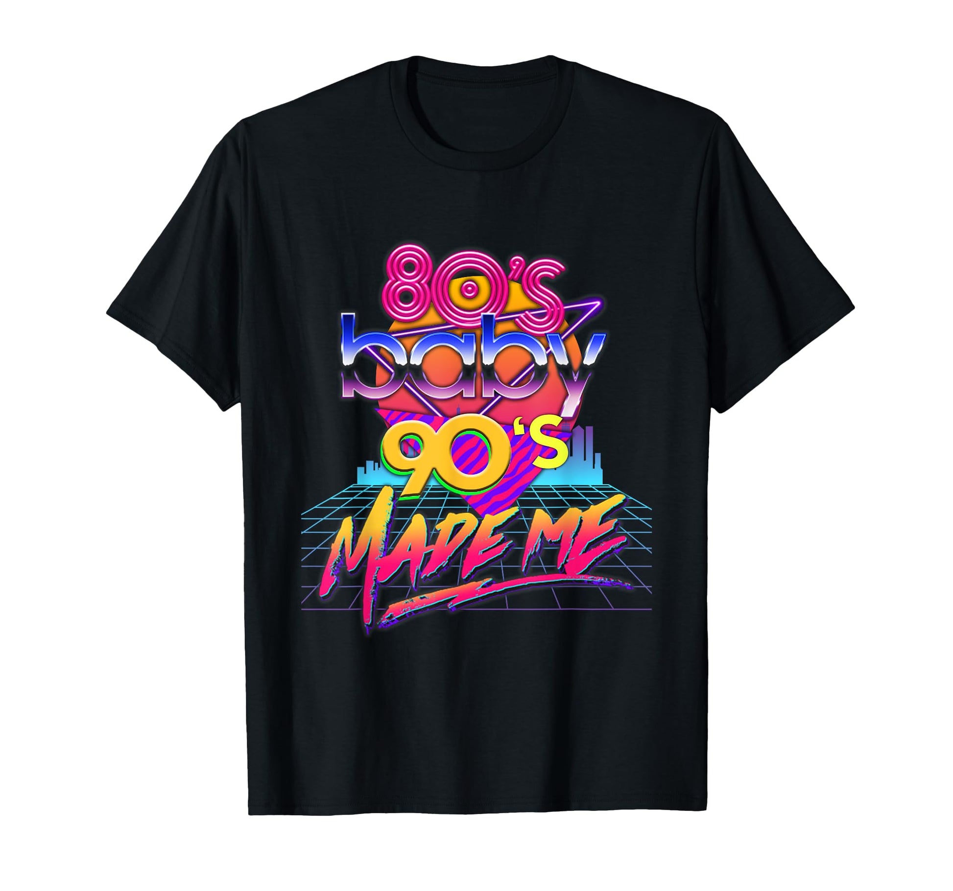 1980S 80S 1990S 90S Made Me Costume Party T-Shirt - Minimalist Print Unisex - T-Shirt, Sweatshirt, Hoodie