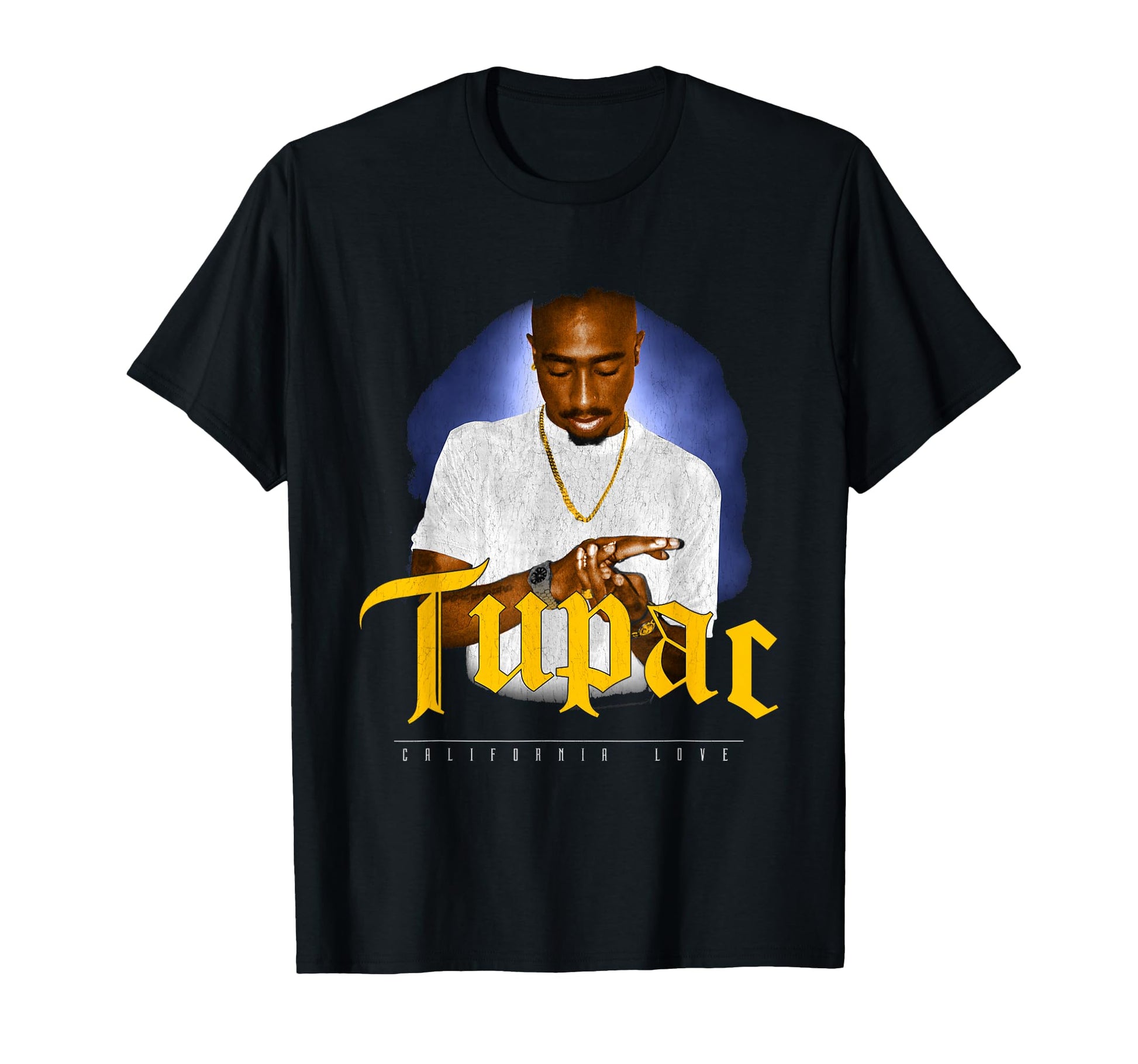 Tupac 247 Hands Down Logo Small T-Shirt - Minimalist Print for Adults - T-Shirt, Sweatshirt, Hoodie