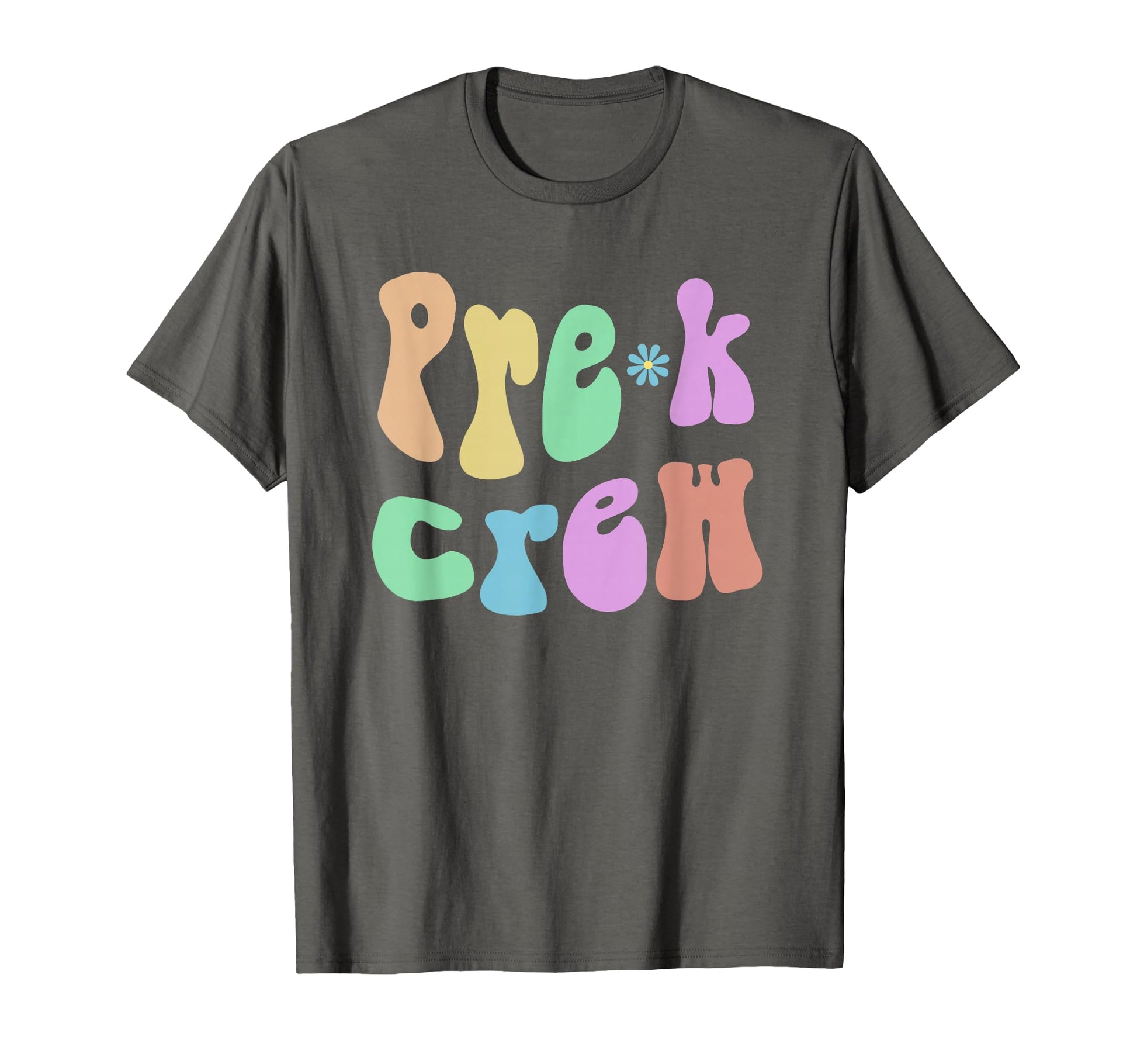 Rainbow Pre K Crew Prek Little Miss T-Shirt - Graphic Print for Adults - T-Shirt, Sweatshirt, Hoodie