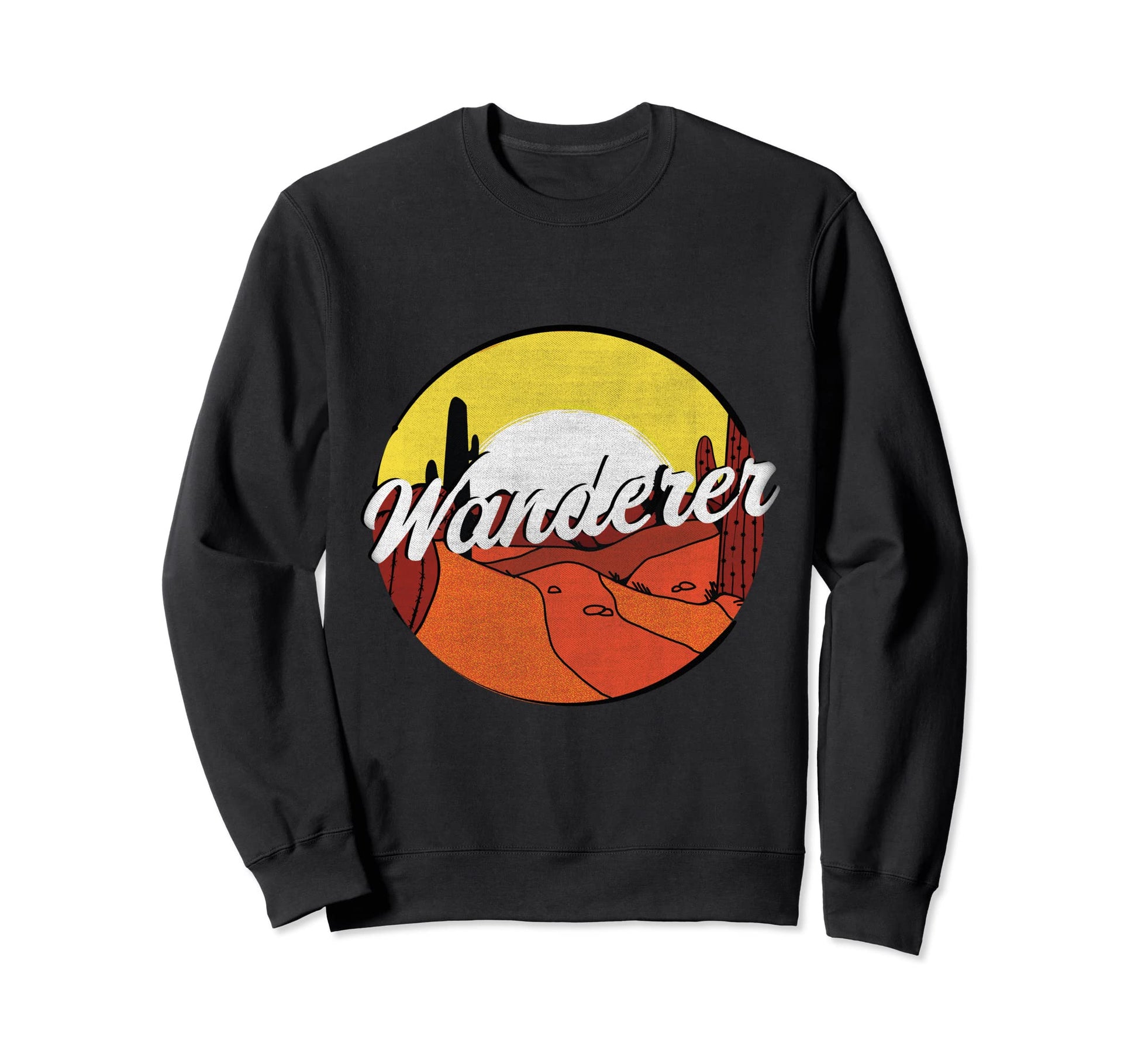Wanderer Not Lost Southwest Sweatshirt - Custom Art Print for Adults - T-Shirt, Sweatshirt, Hoodie