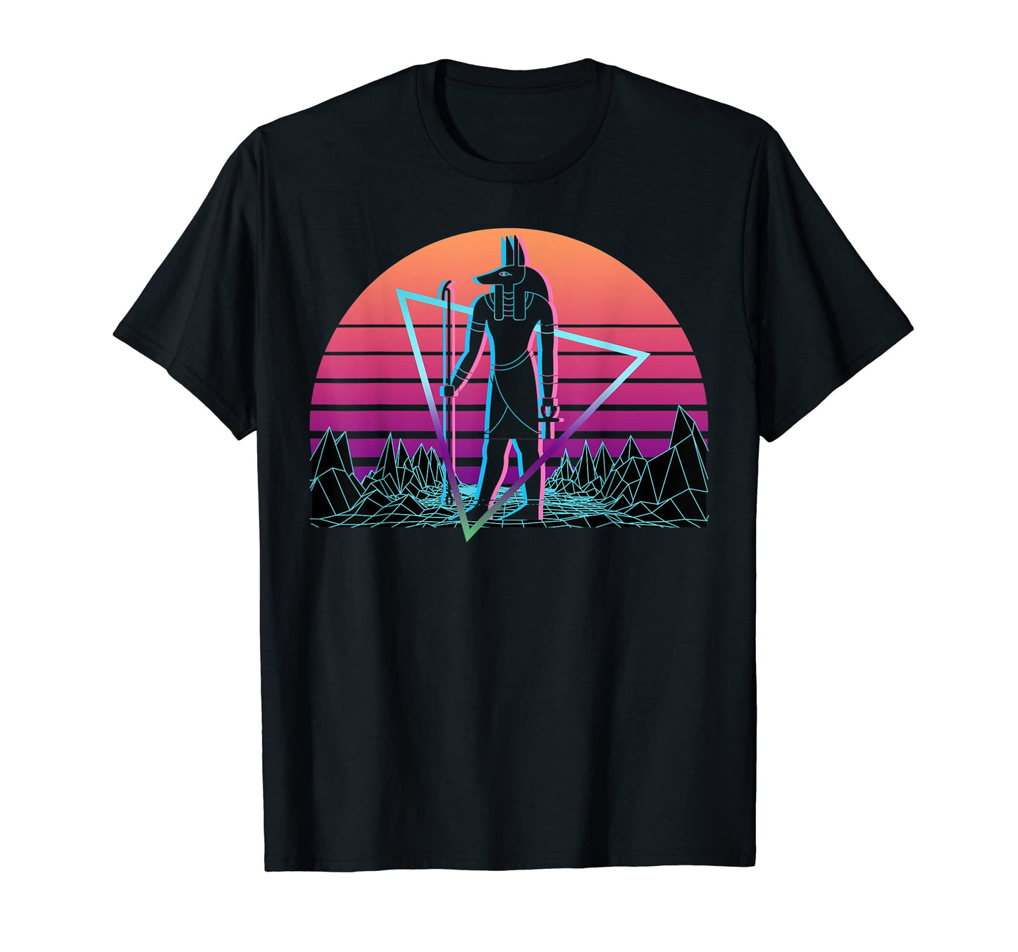 Anubis Egyptian God Ancient Egypt T-Shirt - Fun Novelty Design Men Women - T-Shirt, Sweatshirt, Hoodie