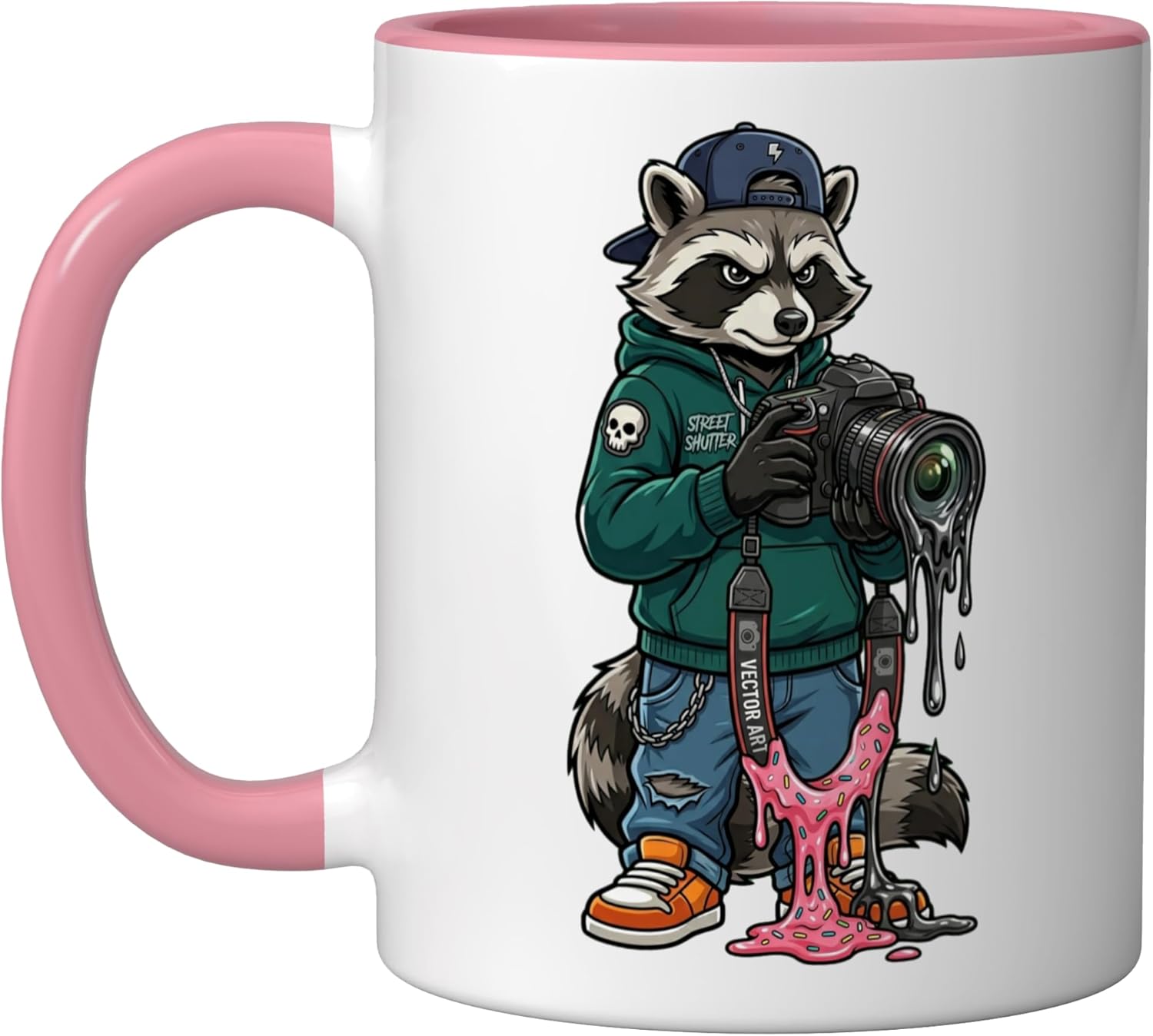 Urban Trash Panda Photography Apparel - Adult & Kids T-Shirts, Sweatshirts & Hoodies apparel design preview 1
