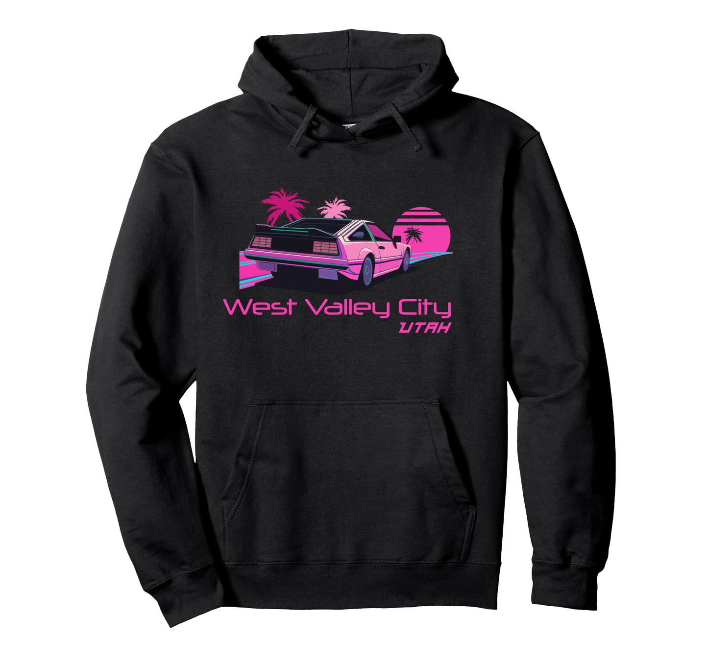 West Valley City Utah Hoodie - Trendy Graphic Unisex - T-Shirt, Sweatshirt, Hoodie