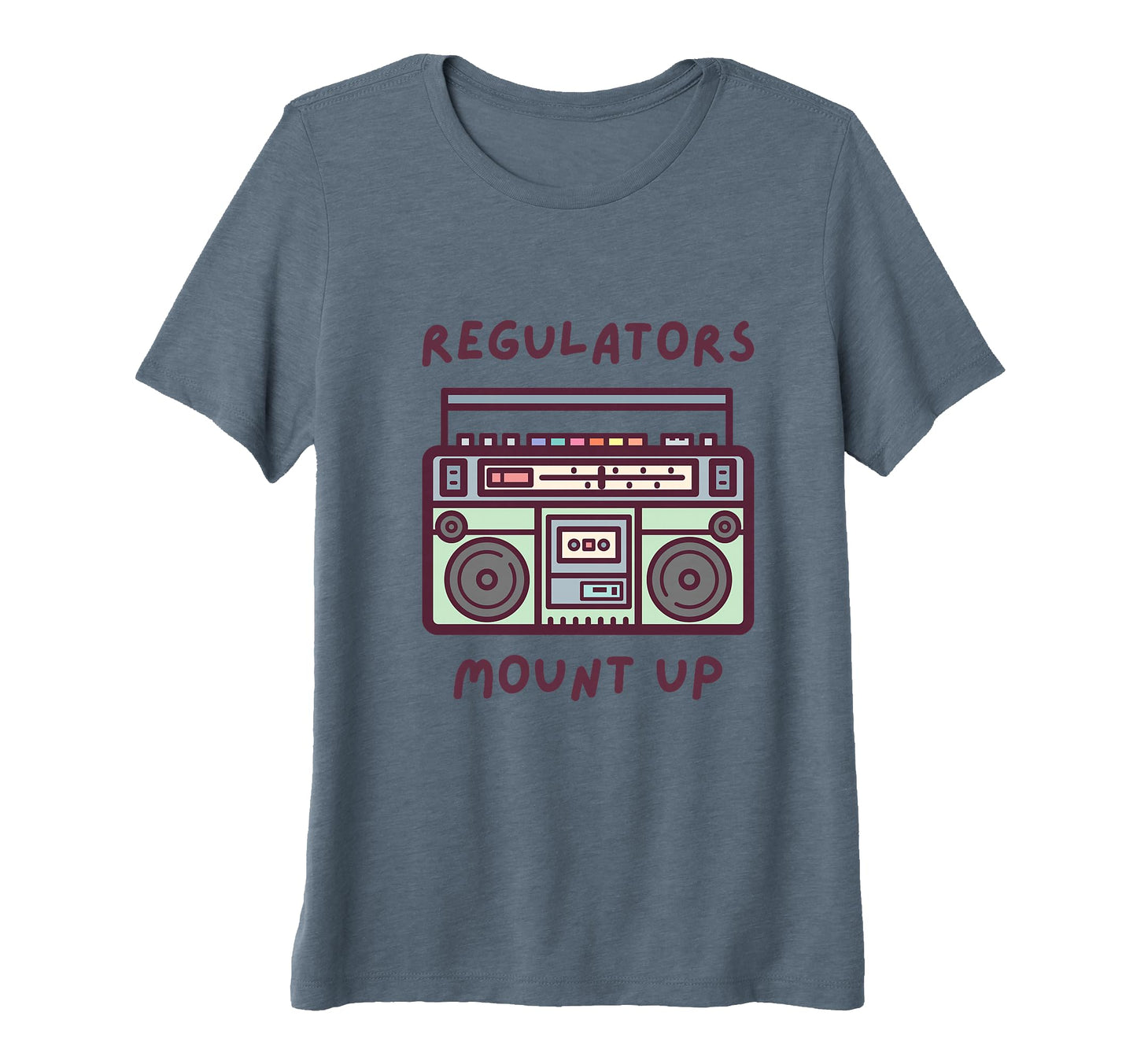 Regulators Mount Up 90S Old School Hip Hop T-Shirt - Graphic Print Unisex - T-Shirt, Sweatshirt, Hoodie