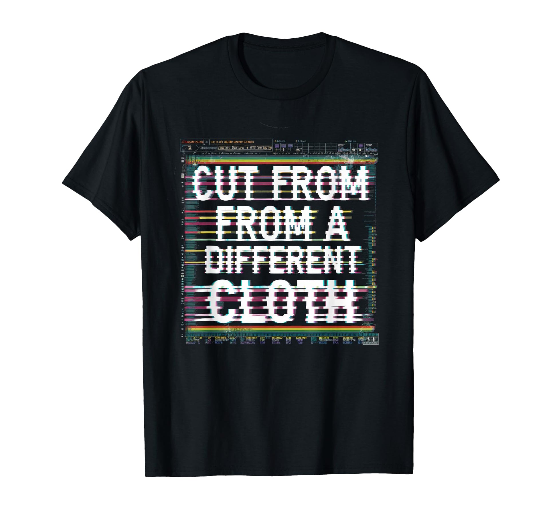 Cut From Different Cloth Urban Hip Hop T-Shirt - Unique Graphic Men Women - T-Shirt, Sweatshirt, Hoodie