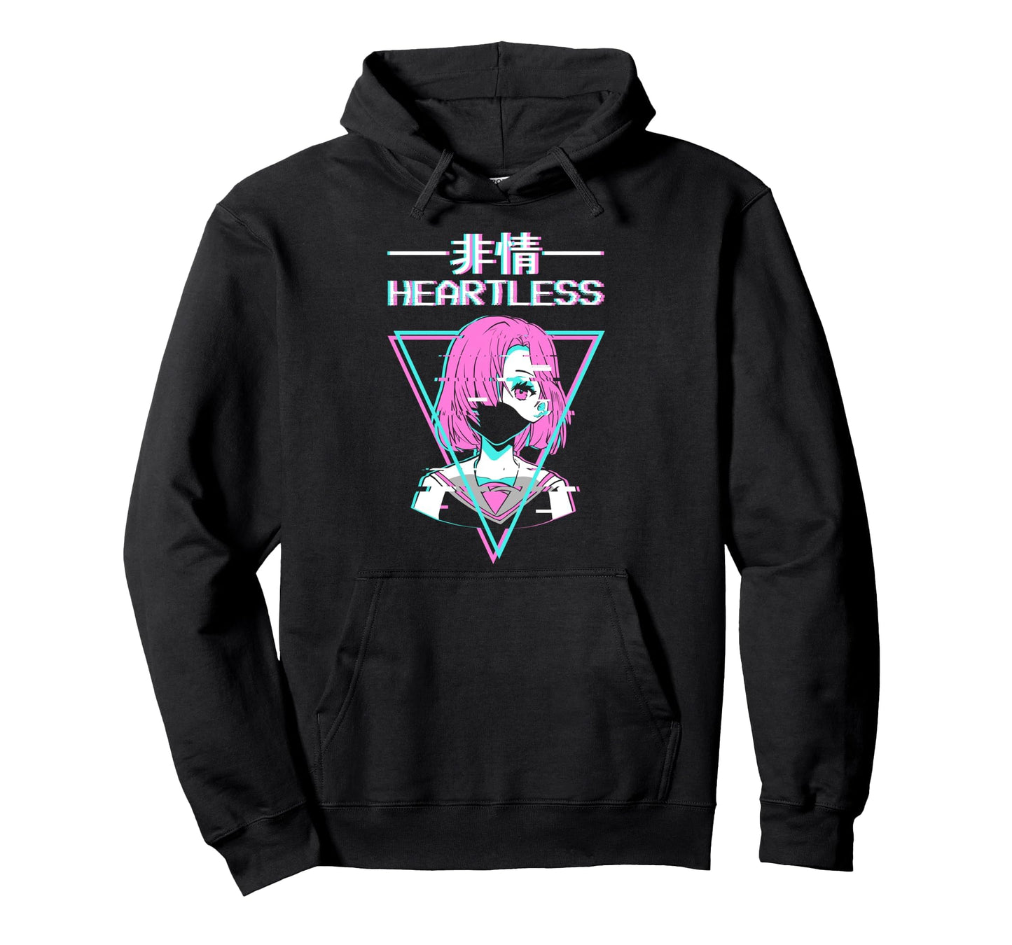 Sad Anime Japanese Vaporwave Hoodie - Aesthetic Graphic Men Women - T-Shirt, Sweatshirt, Hoodie