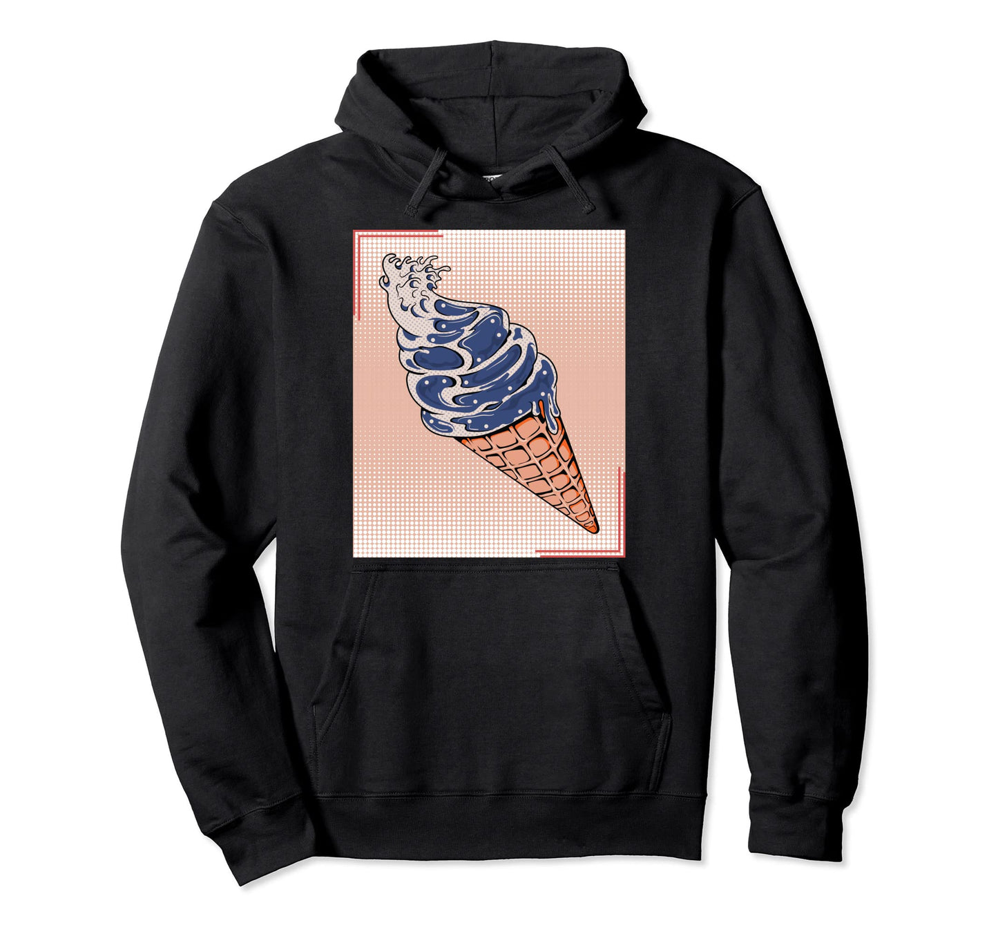 Japanese Ice Cream Harajuku Vaporwave Hoodie - Trendy Graphic for Adults - T-Shirt, Sweatshirt, Hoodie
