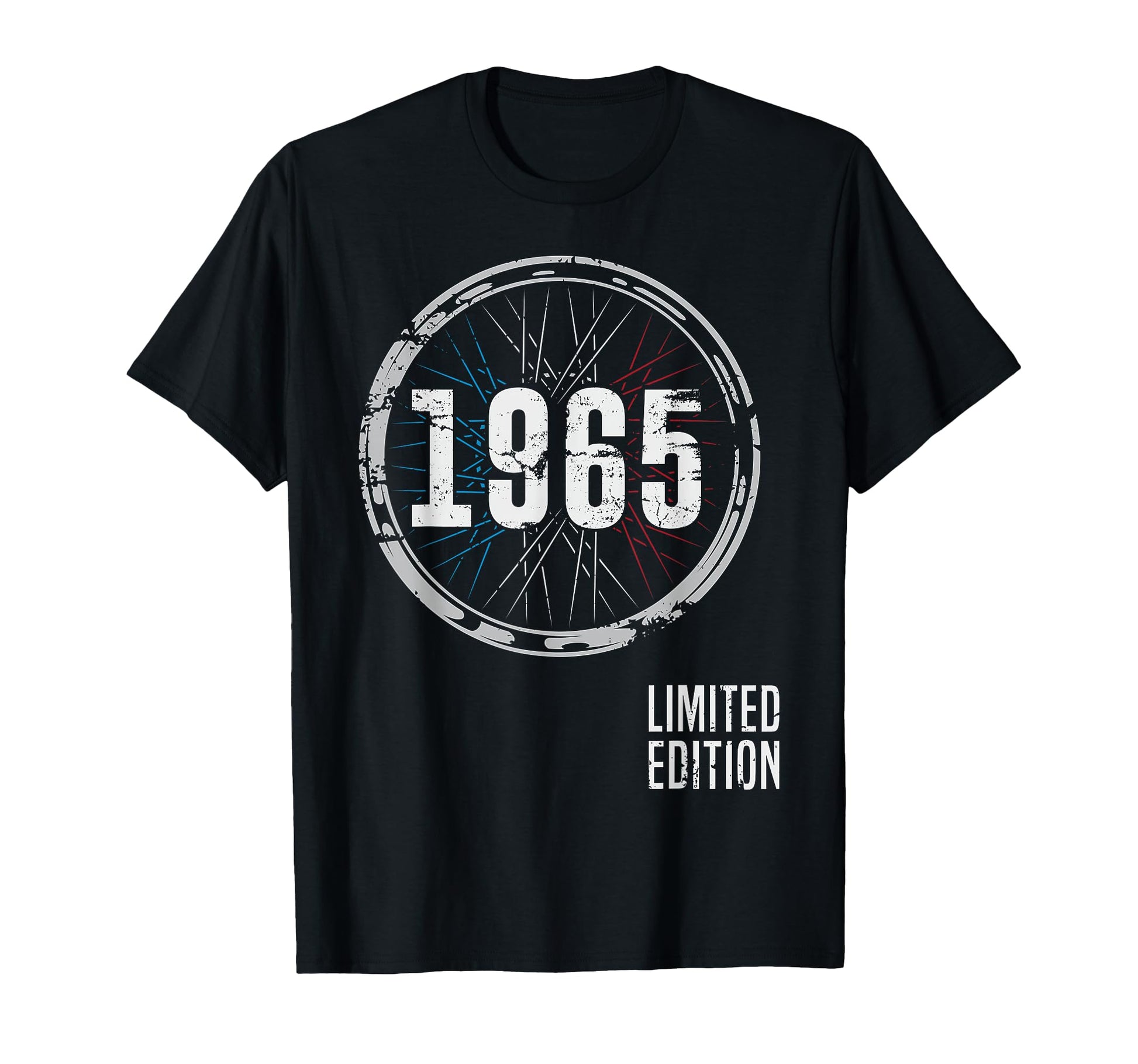 Born 1965 Motorcycle 61Th Birthday T-Shirt - Graphic Print for Adults - T-Shirt, Sweatshirt, Hoodie
