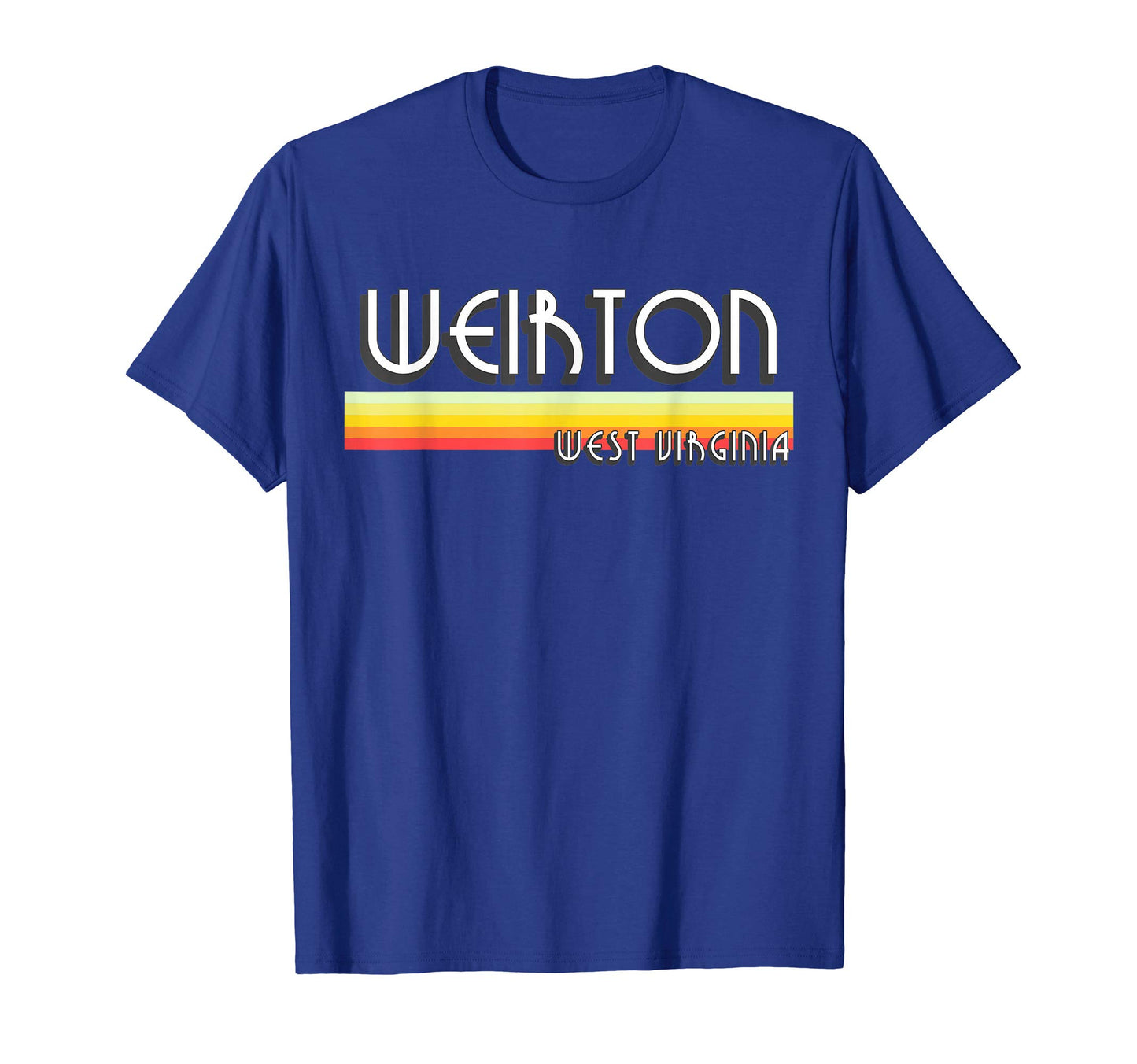 Weirton West Virginia Wv Lines T-Shirt - Casual Everyday Wear Unisex - T-Shirt, Sweatshirt, Hoodie