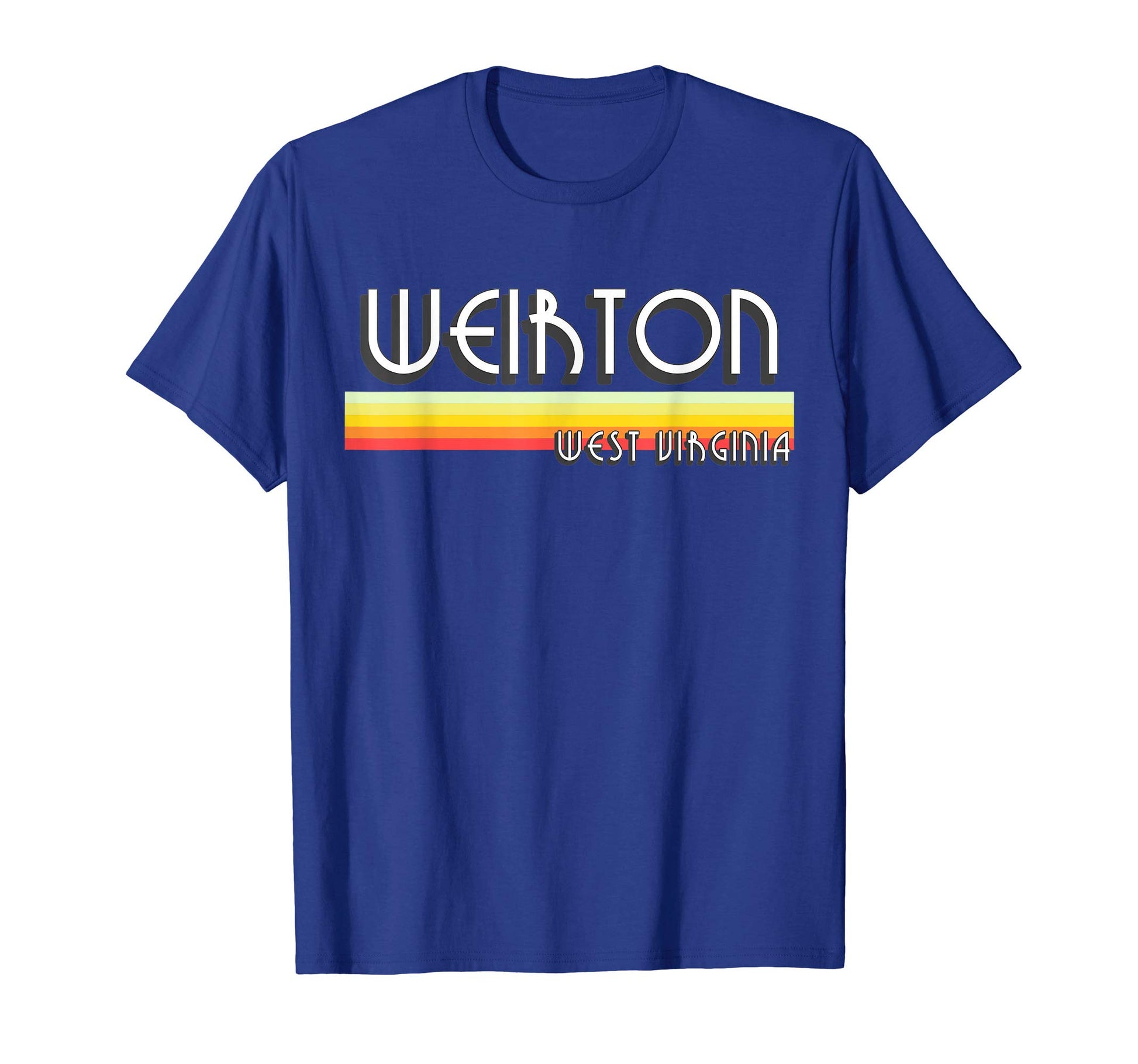 Weirton West Virginia Wv Lines T-Shirt - Casual Everyday Wear Unisex - T-Shirt, Sweatshirt, Hoodie