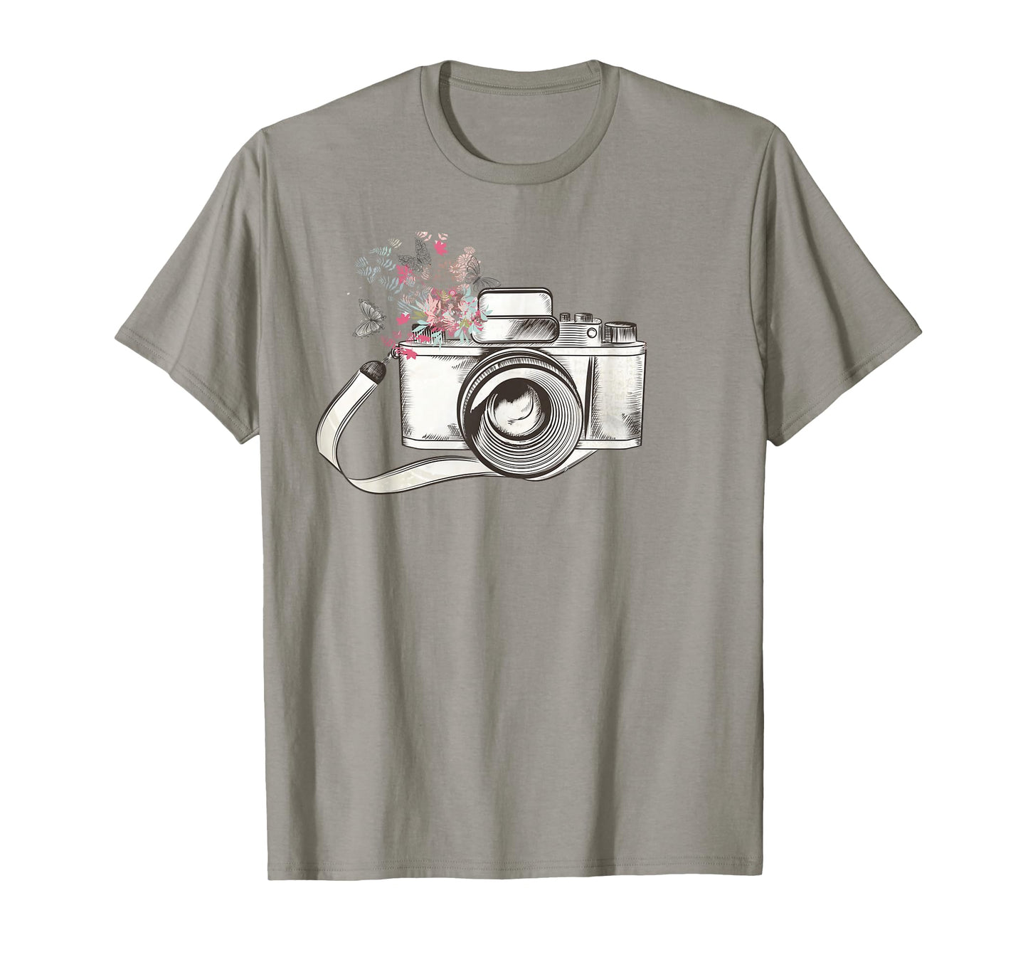 Lovely Camera Butterflies T-Shirt - Casual Everyday Wear Unisex - T-Shirt, Sweatshirt, Hoodie