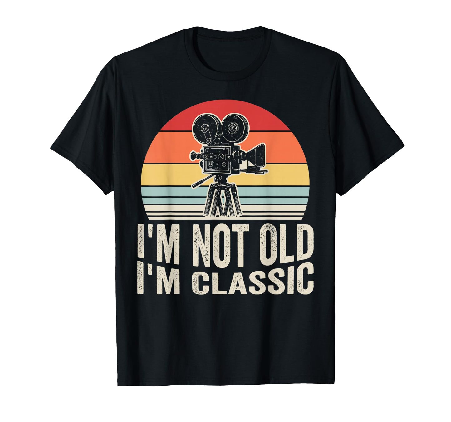 Im Not Old Im Camera T-Shirt - Minimalist Print Men Women - T-Shirt, Sweatshirt, Hoodie