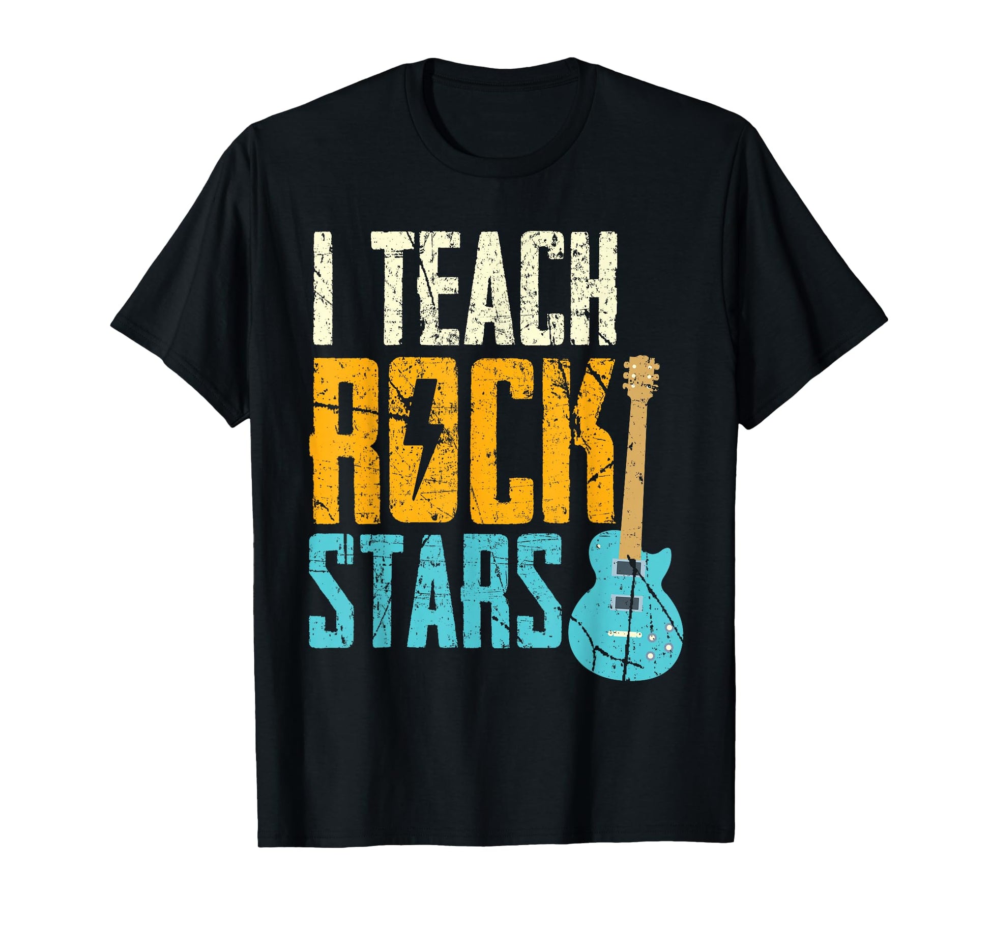 I Teach Rock Stars Orchestral Teachers T-Shirt - Minimalist Print Men Women - T-Shirt, Sweatshirt, Hoodie