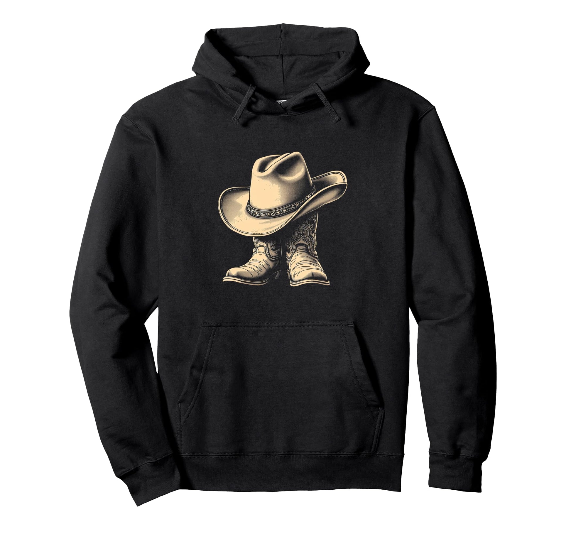 Cowboy Hoodie - Graphic Print Unisex - T-Shirt, Sweatshirt, Hoodie