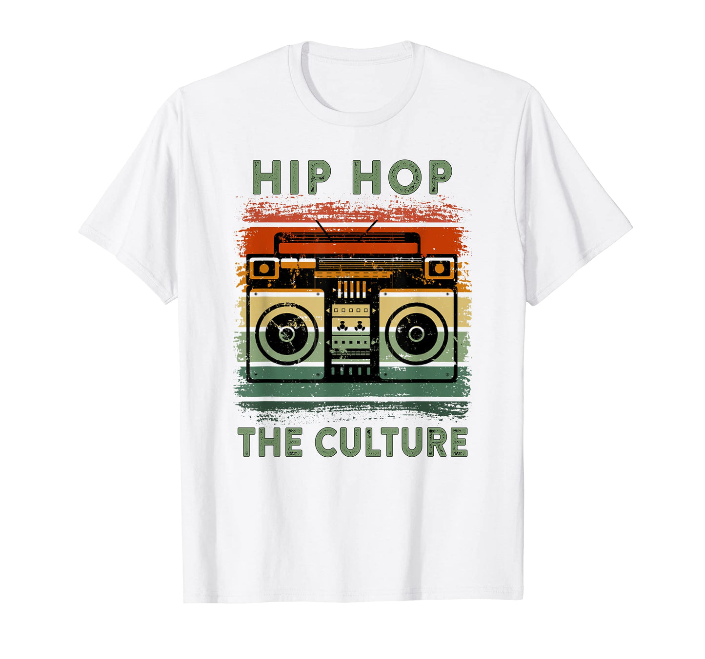 Hip Hop Culture Old School Boombox T-Shirt - Aesthetic Graphic Men Women - T-Shirt, Sweatshirt, Hoodie